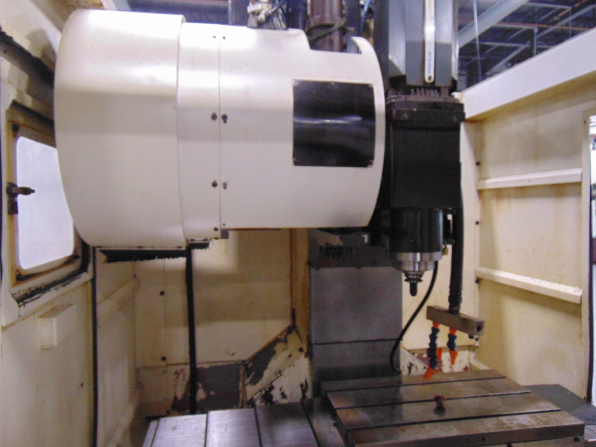 2007 ARES-SEIKI 3-AXIS CNC VERTICAL HIGH-SPEED DRILL/TAP MACHINE, W/ GOLDEN SUN 4TH AXIS ROTARY TABL - Image 6 of 15