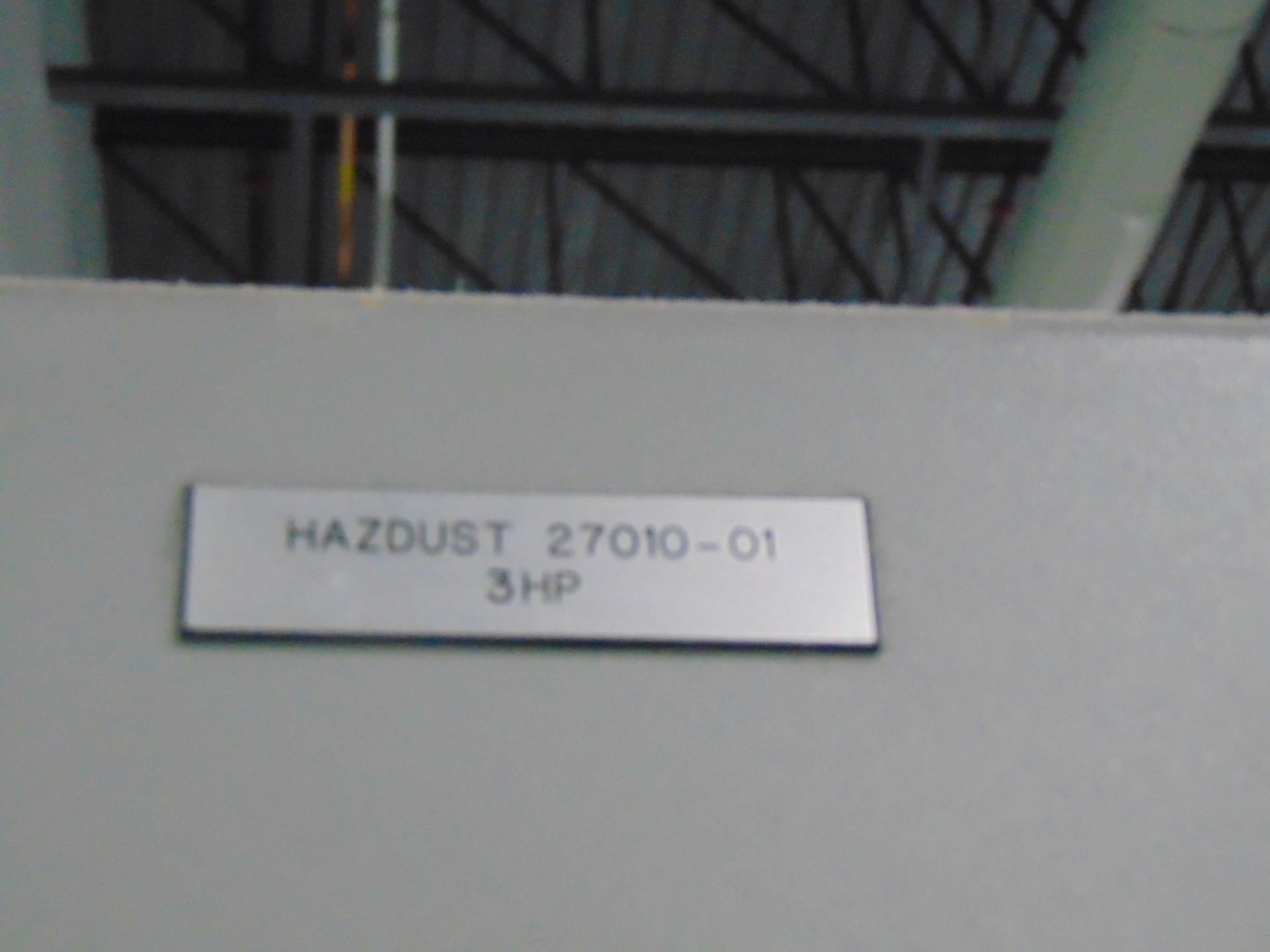 AER CONTROL SYSTEMS HAZDUST DOWN-DRAFT DUST STATION - Image 5 of 7