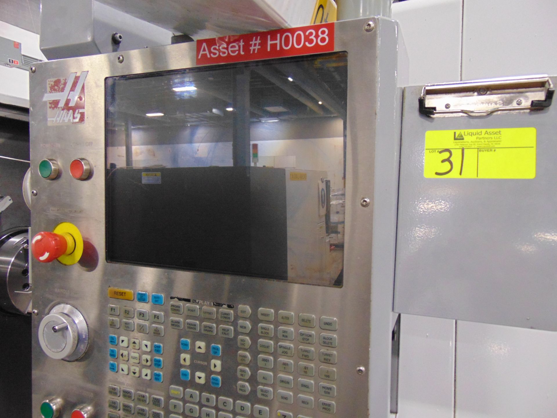 2006 HAAS 2-AXIS CNC LATHE - Image 3 of 12