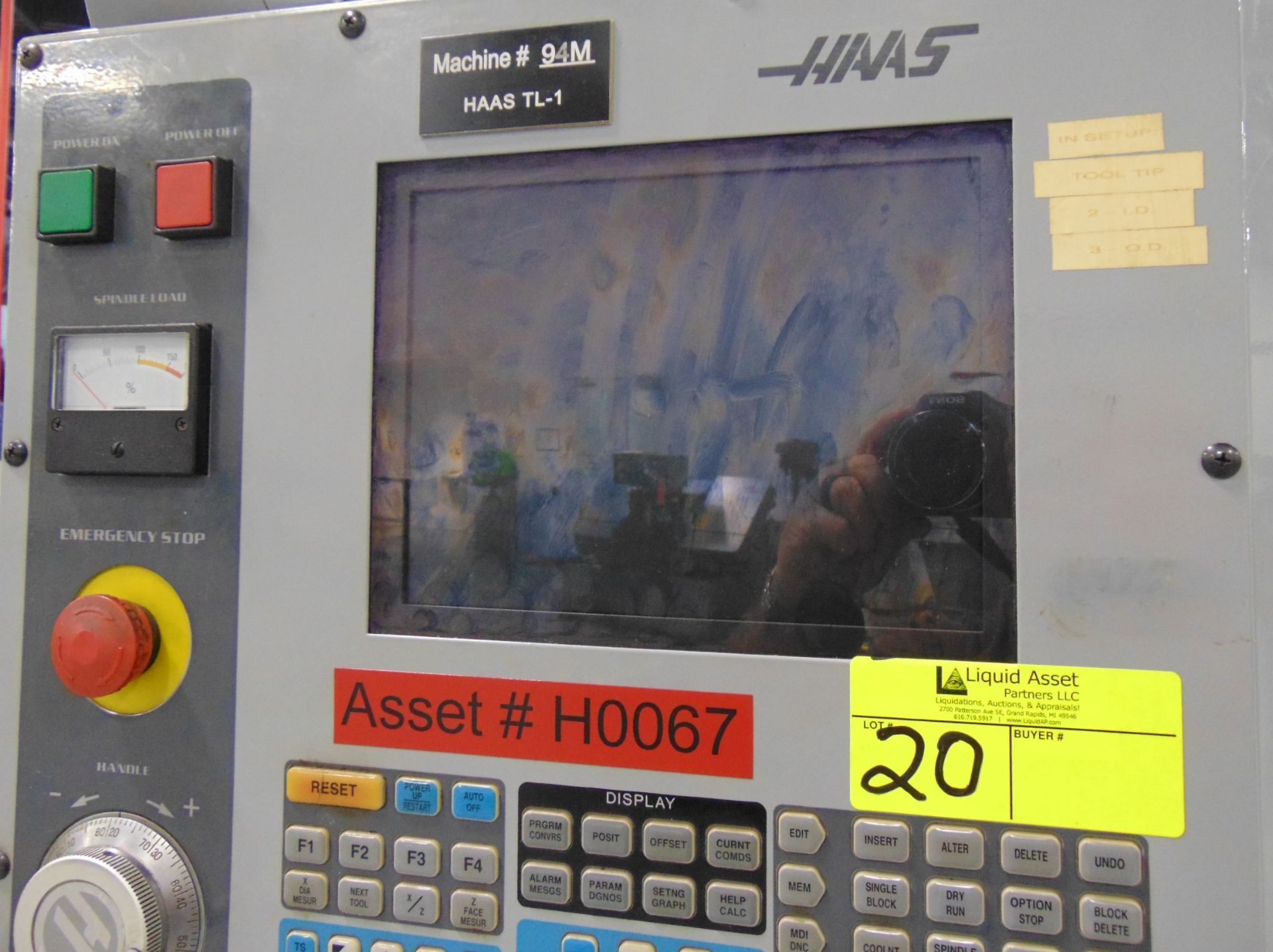 2005 HAAS 2-AXIS CNC LATHE - Image 2 of 8