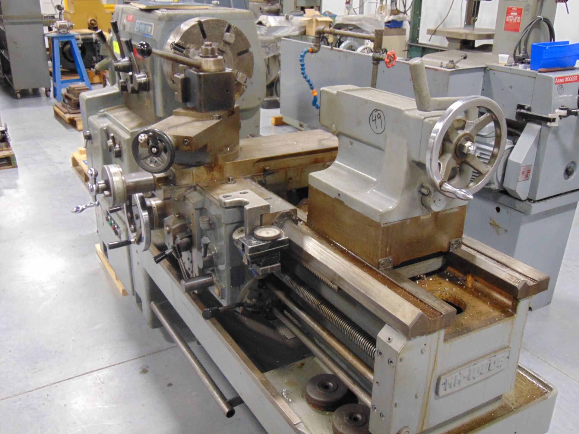 1978 MORI SEIKI GAP BED ENGINE LATHE - Image 8 of 11