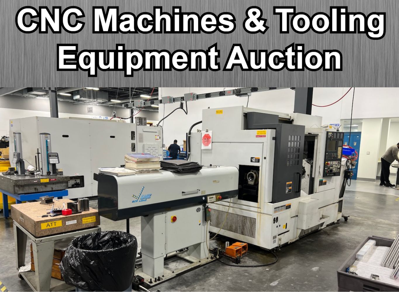 CNC Machines & Tooling Equipment Auction