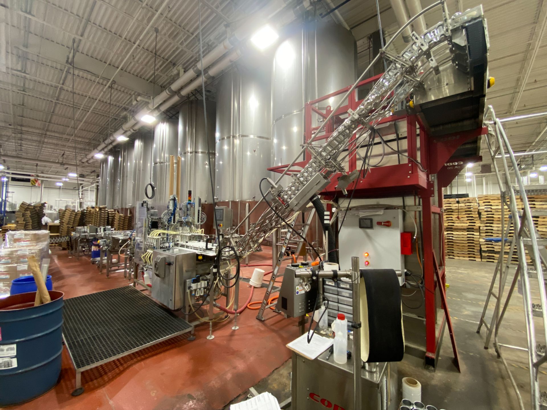 2020 Wild Goose/Codi Mfg. Beverage Can Filling Line (Note: A Few Line Components New 2016)