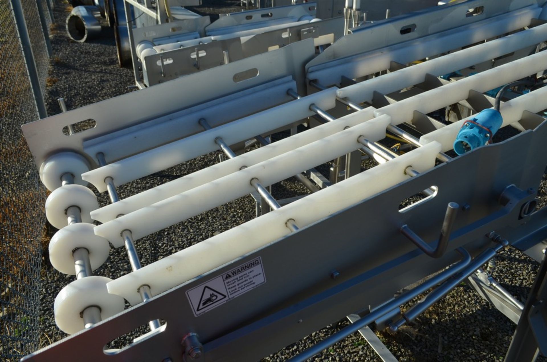 6ft. Long X 24in Wide S/S Conveyor Frame with S/S Motor (No Belt) - Image 2 of 4