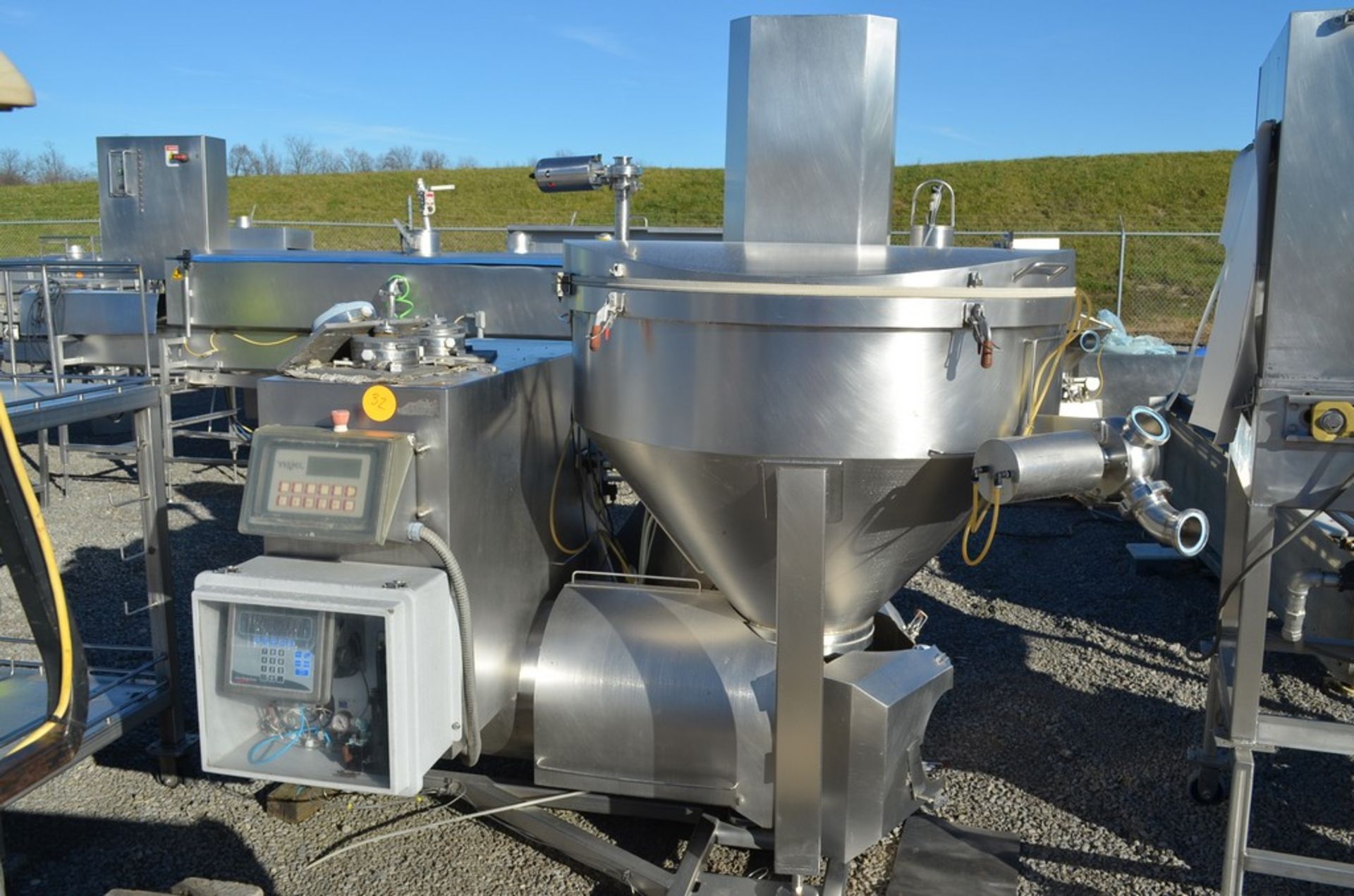 Bulk Bid: Brine Slurry System Including: Emulsifier, Re-Mill, (2) Holding Tanks, Saddle Tank Etc. (