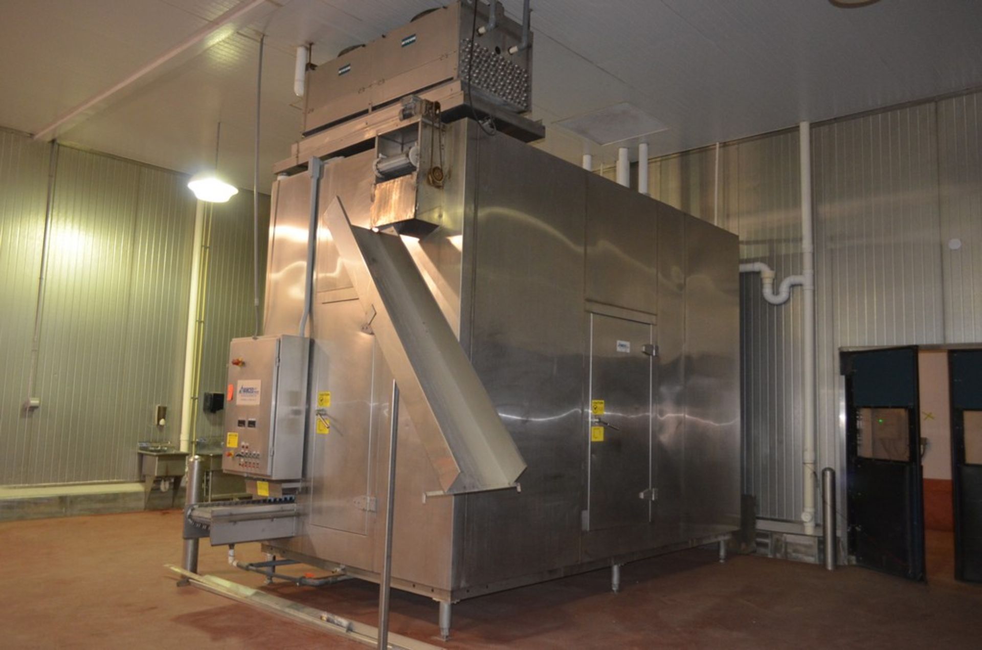 IQF Packaged Spiral Freezer with Stainless Steel Enclosure; 23-Tier, 15 in Wide Conveyor, 3 in - Image 5 of 22