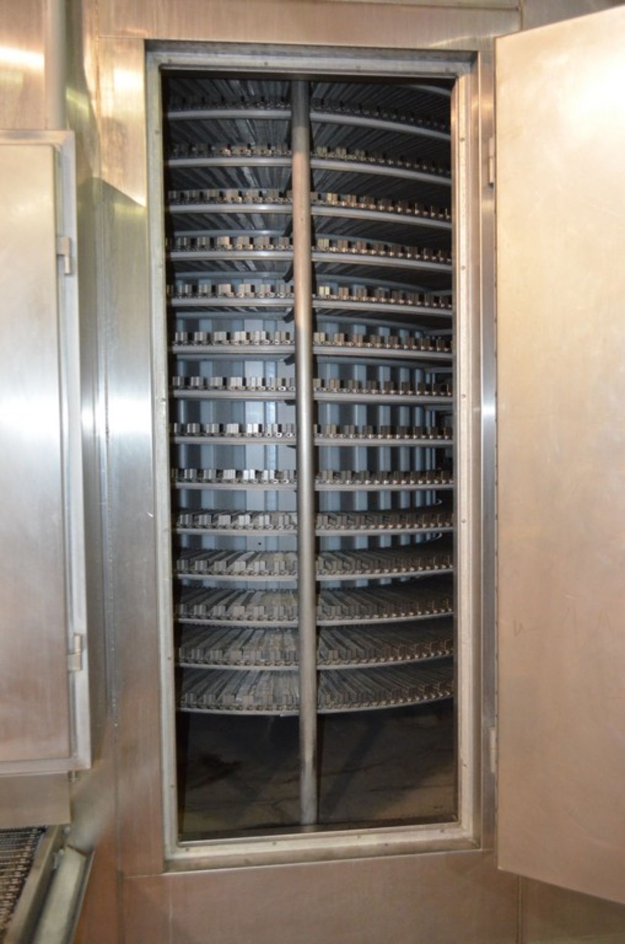 IQF Packaged Spiral Freezer with Stainless Steel Enclosure; 23-Tier, 15 in Wide Conveyor, 3 in - Image 3 of 22