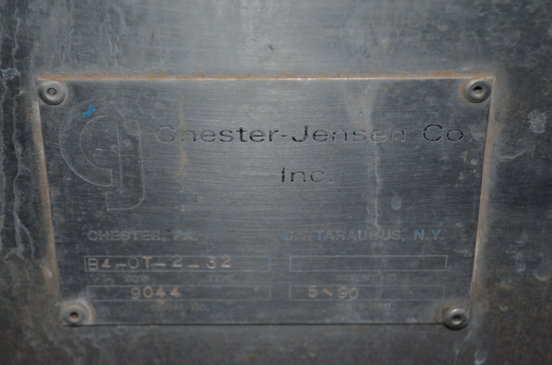 Chester-Jensen 3-Plate Chiller, 60 x 40 in Plates, 64 x 28 Reservoir with Ball Float, 81 in - Image 6 of 6