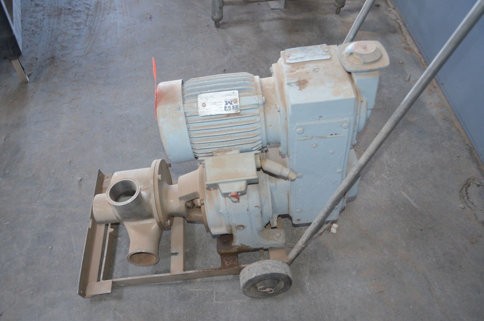 Portable S/S Centrifugal Pump with Sterling 1.5 HP Variable Speed Drive, 2.75 in Infeed and Outfeed - Image 2 of 6