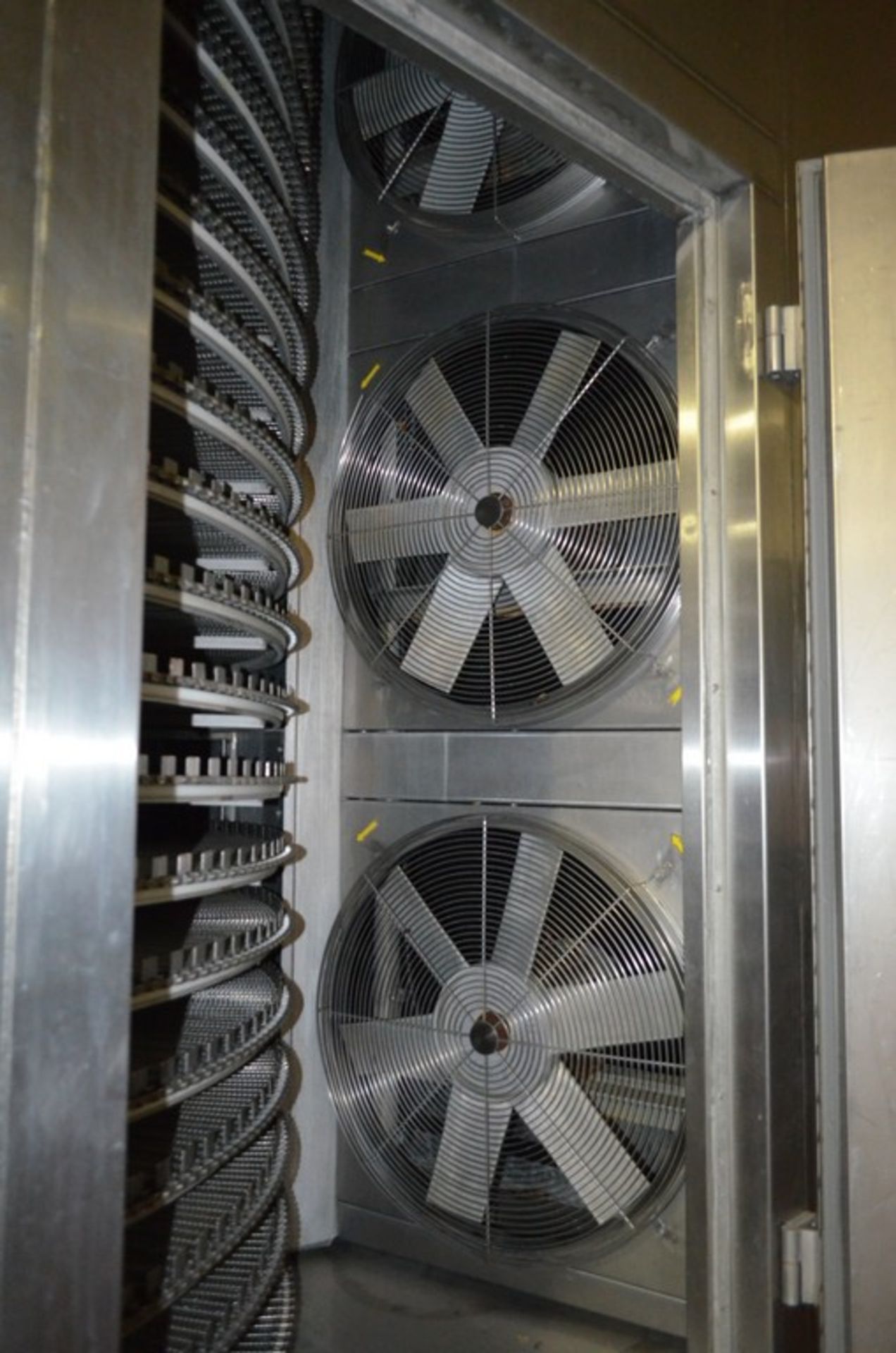 IQF Packaged Spiral Freezer with Stainless Steel Enclosure; 23-Tier, 15 in Wide Conveyor, 3 in - Image 8 of 22