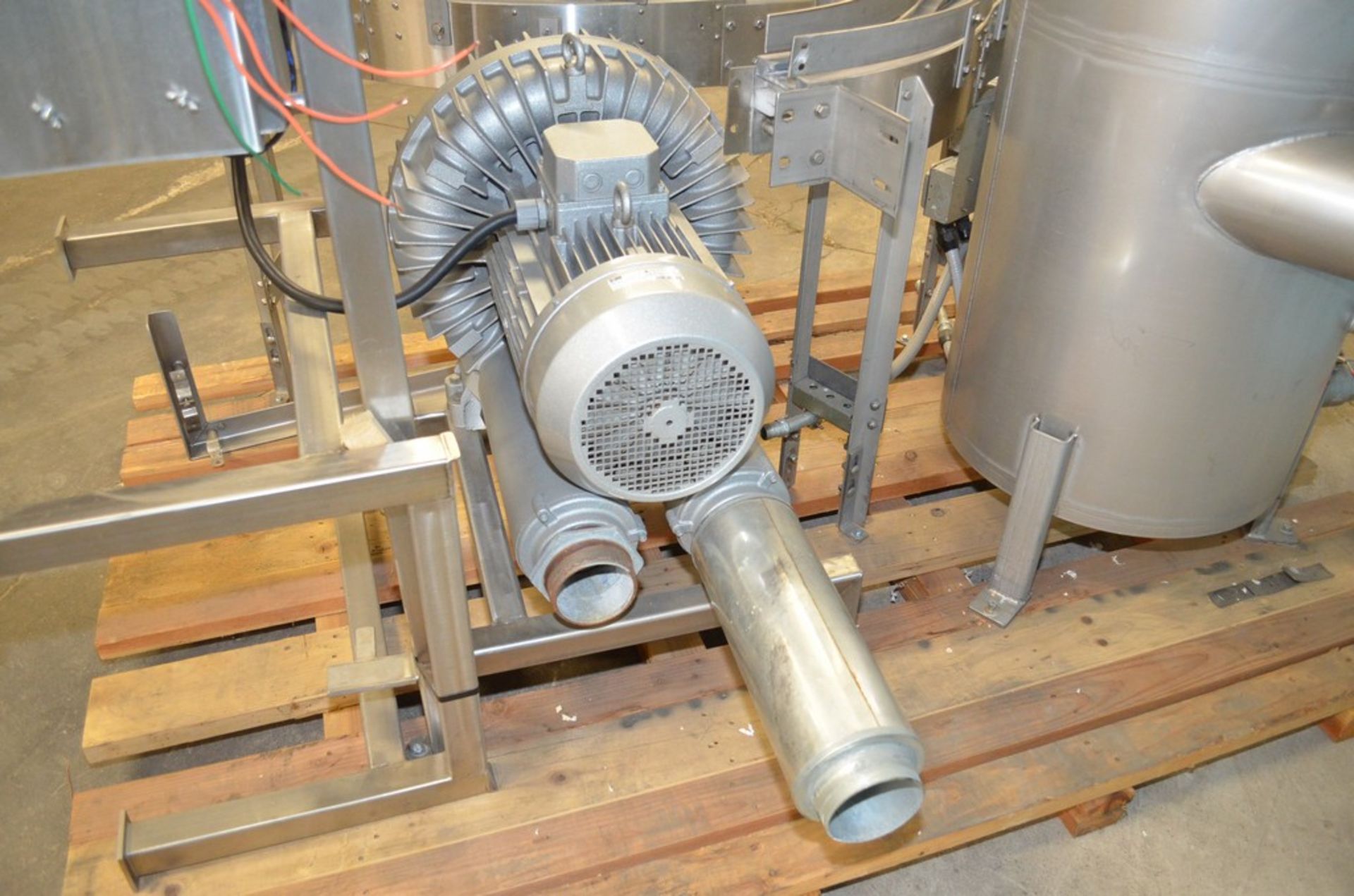 Busch Model SI1150E1H0ULXX Blower. Nominal Pumping Speed 848 AFCM. 4 in Diameter Inlet and Outlet. - Image 2 of 15
