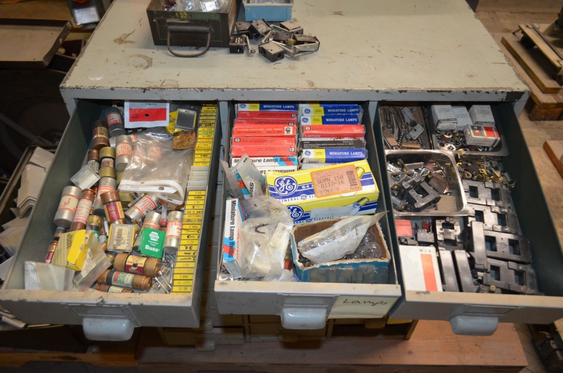 (2) Multi-Drawer Cabinets with Electrical Components and Plumbing Hardware - Image 3 of 17