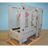 3 M 800AF 3 in W Automatic Top Case Sealer. Type 41100. 6 ft L x 3 in H side rubber carry belts.
