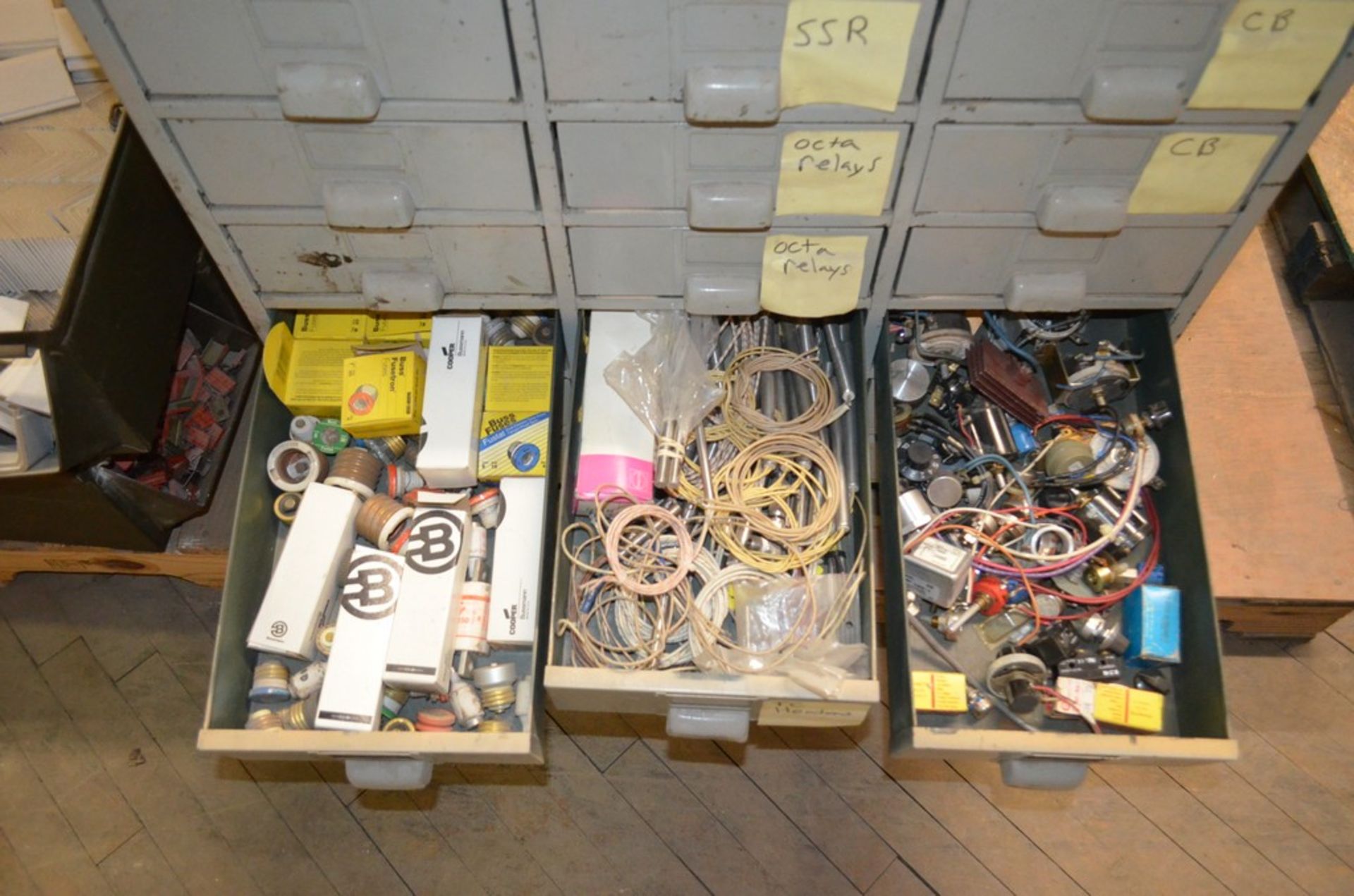 (2) Multi-Drawer Cabinets with Electrical Components and Plumbing Hardware - Image 8 of 17