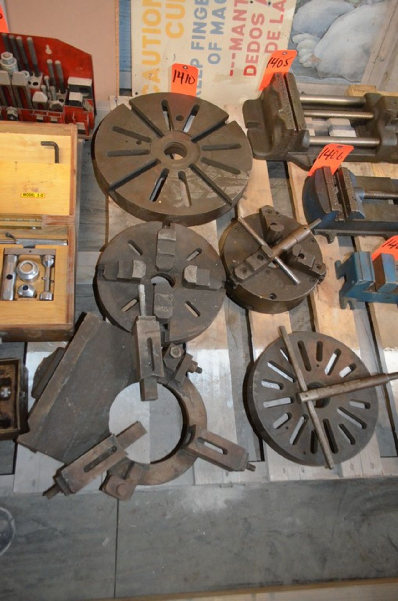 Lot - Lathe Attachments