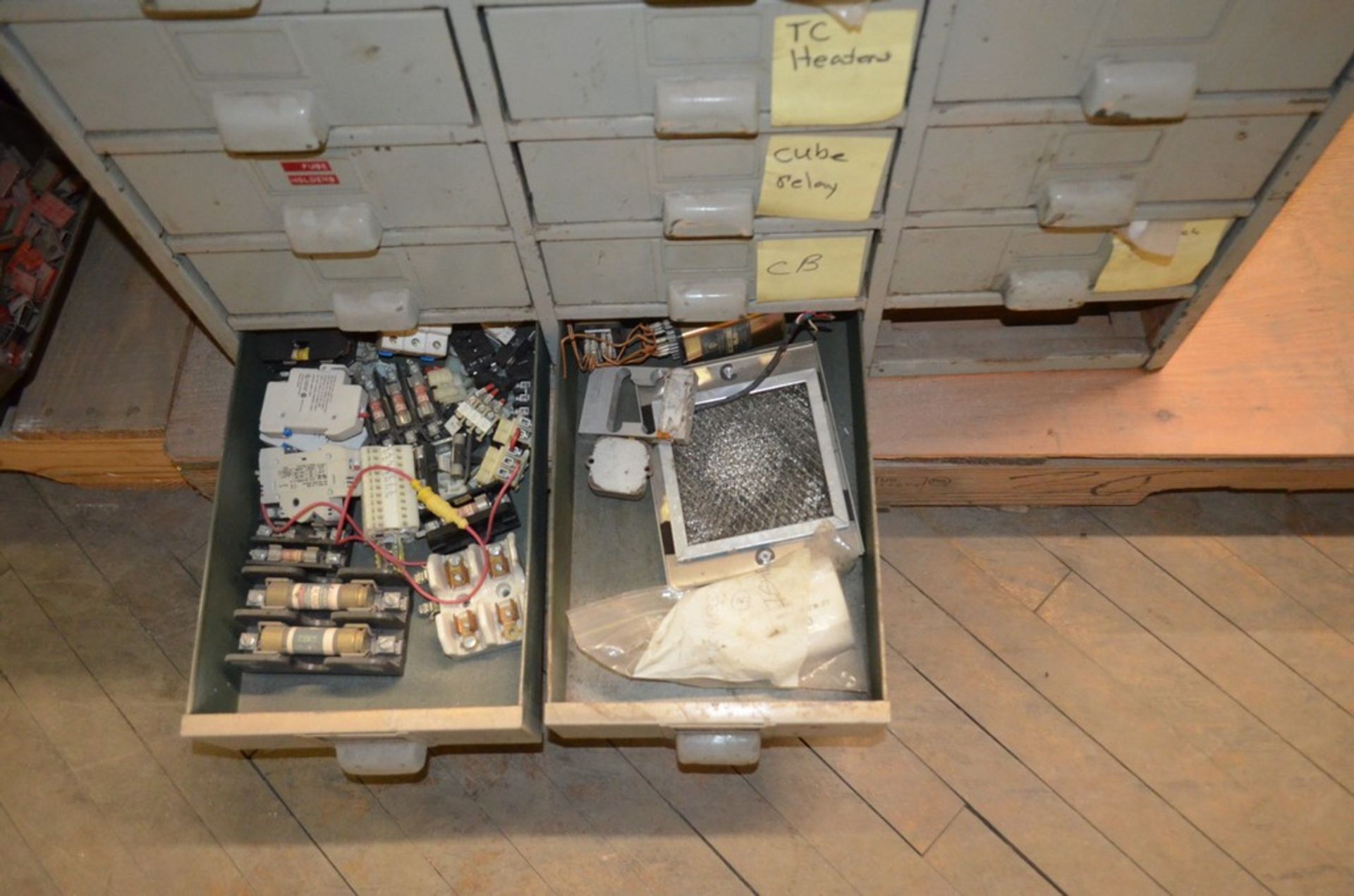 (2) Multi-Drawer Cabinets with Electrical Components and Plumbing Hardware - Image 11 of 17