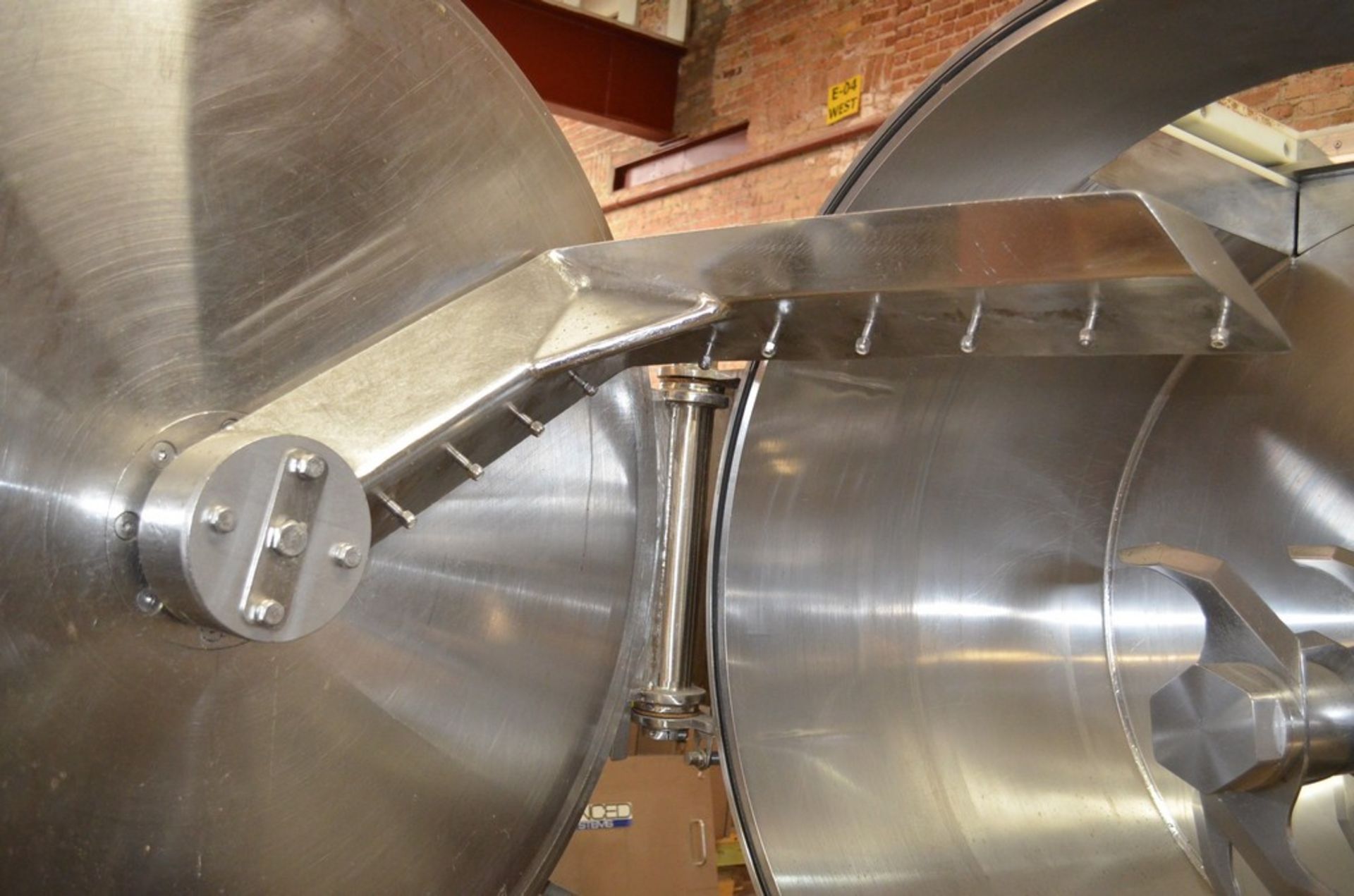 Advanced Food Systems Model ABM1000 1,000 Pound Stainless Steel Batch Mixer with 150 HP Drive, - Image 11 of 14