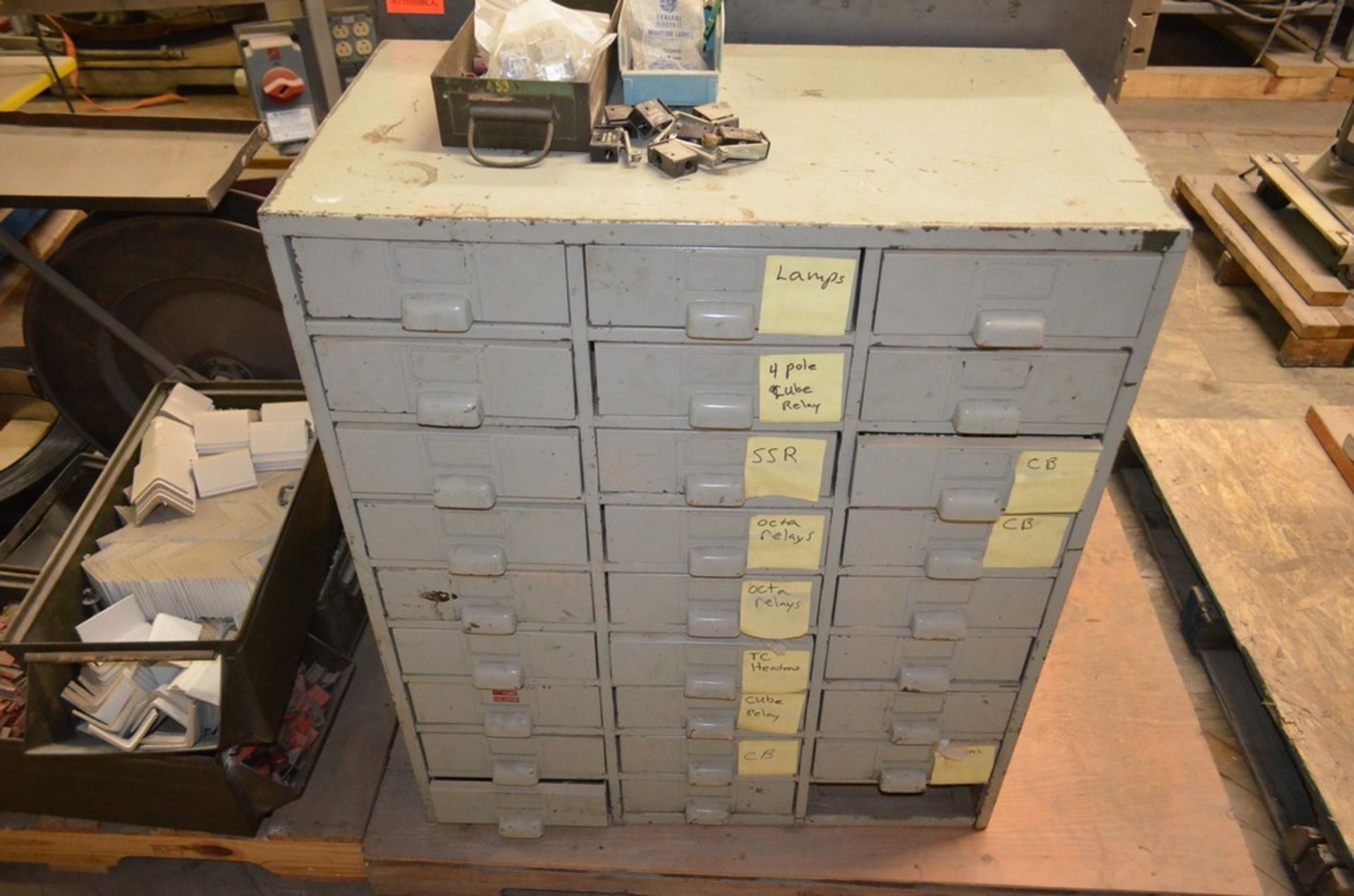 (2) Multi-Drawer Cabinets with Electrical Components and Plumbing Hardware - Image 2 of 17