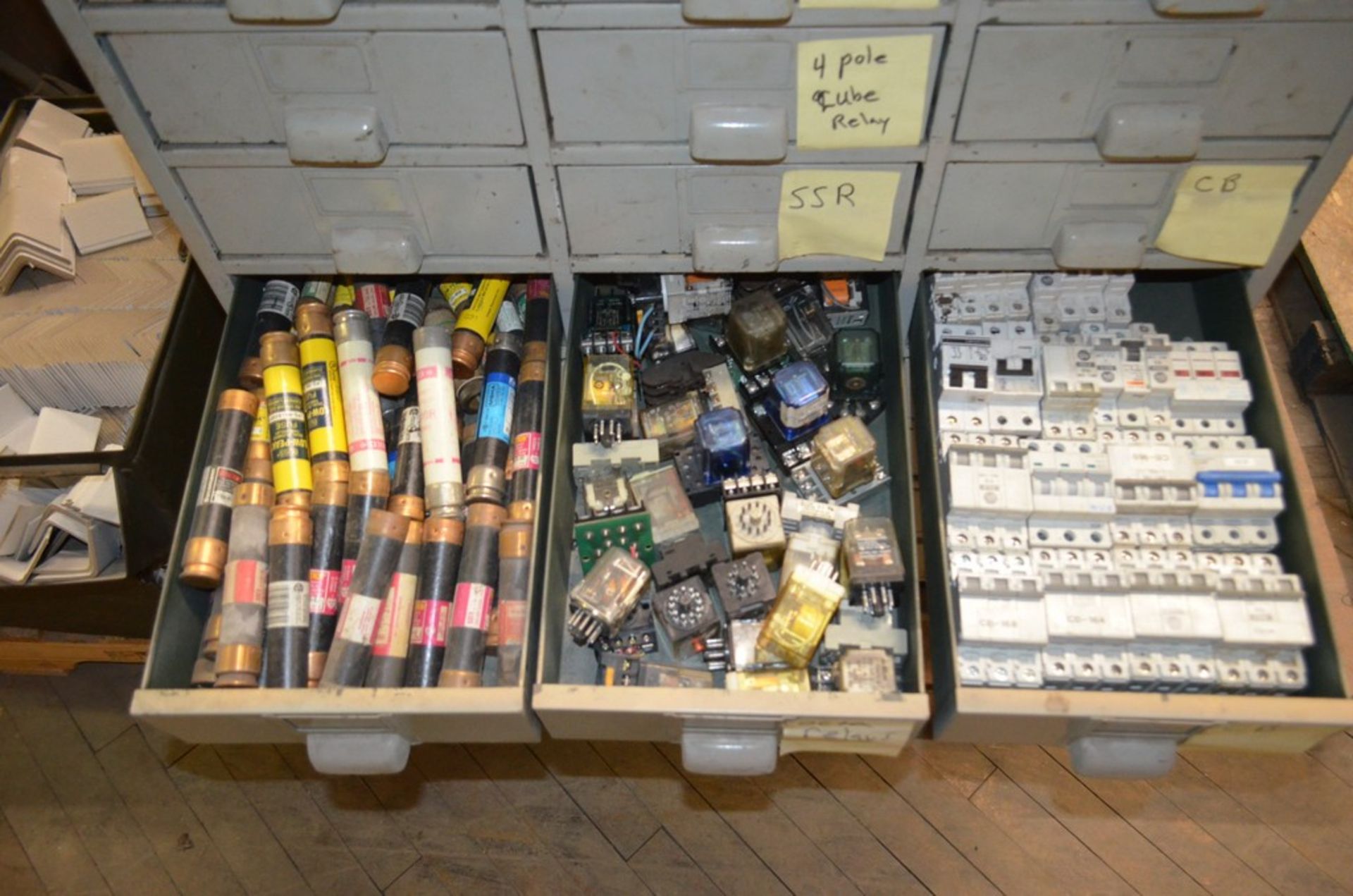 (2) Multi-Drawer Cabinets with Electrical Components and Plumbing Hardware - Image 6 of 17