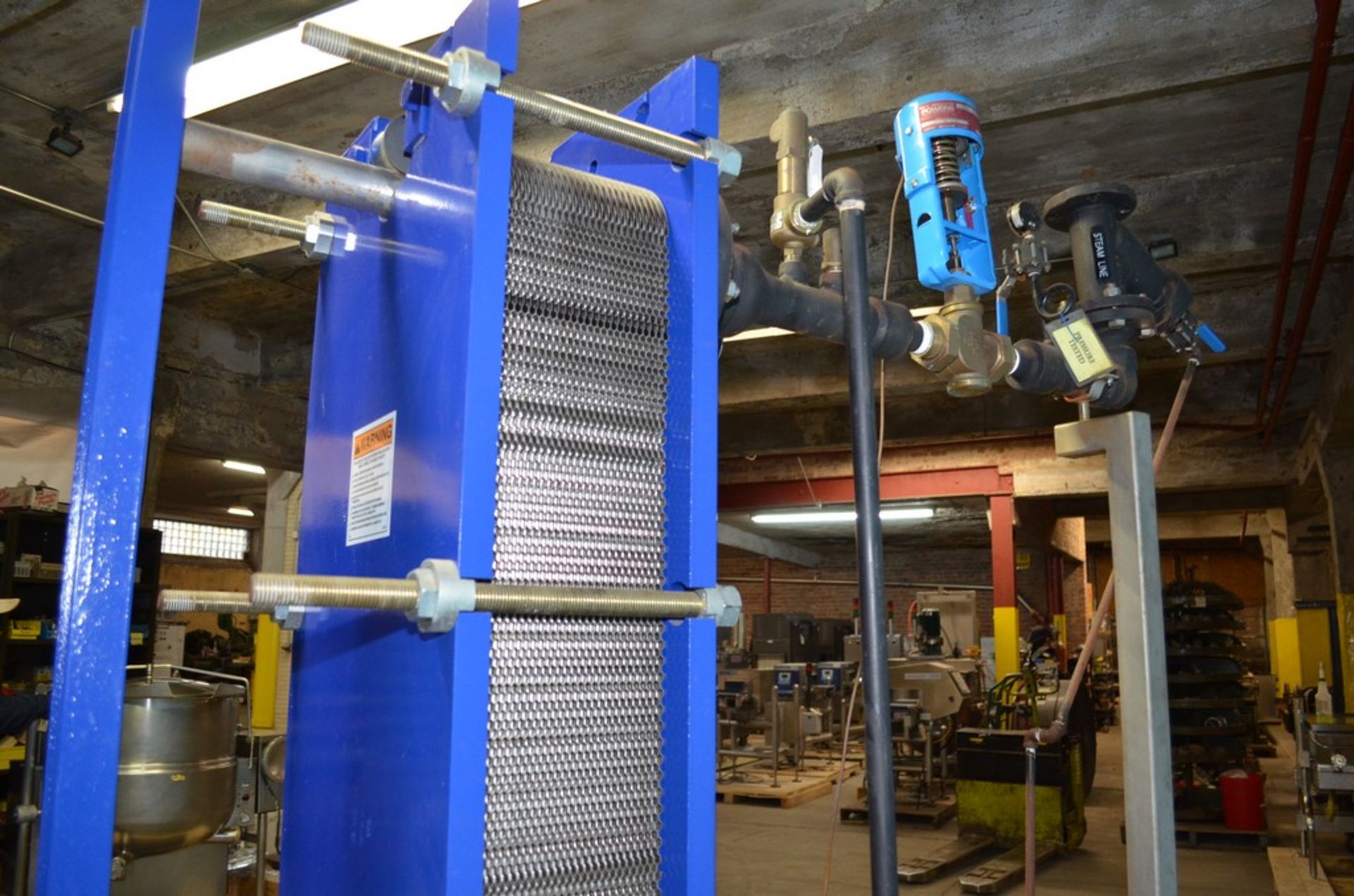 Paul Mueller Co AT40ICLF80 S/S 329 Sq Ft (approx.) Plate and Frame Heat Exchanger. Maximum Working - Image 9 of 11