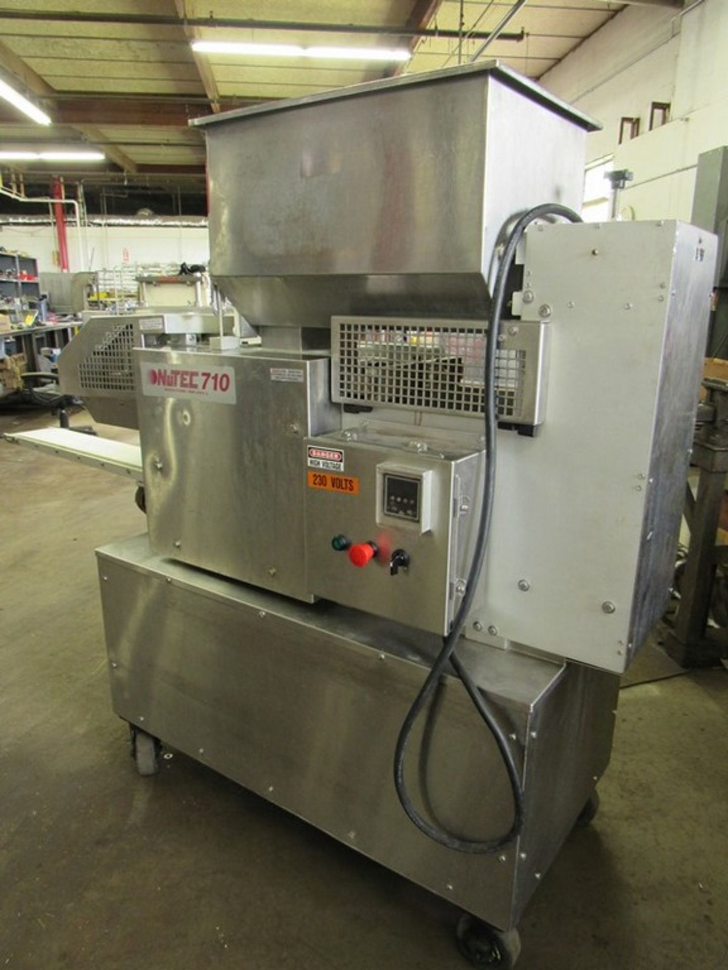 Nutec Manufacturing 710 S/S Patty Former with Paper Feed Inserter, Dual Auger Agitator with - Image 2 of 16