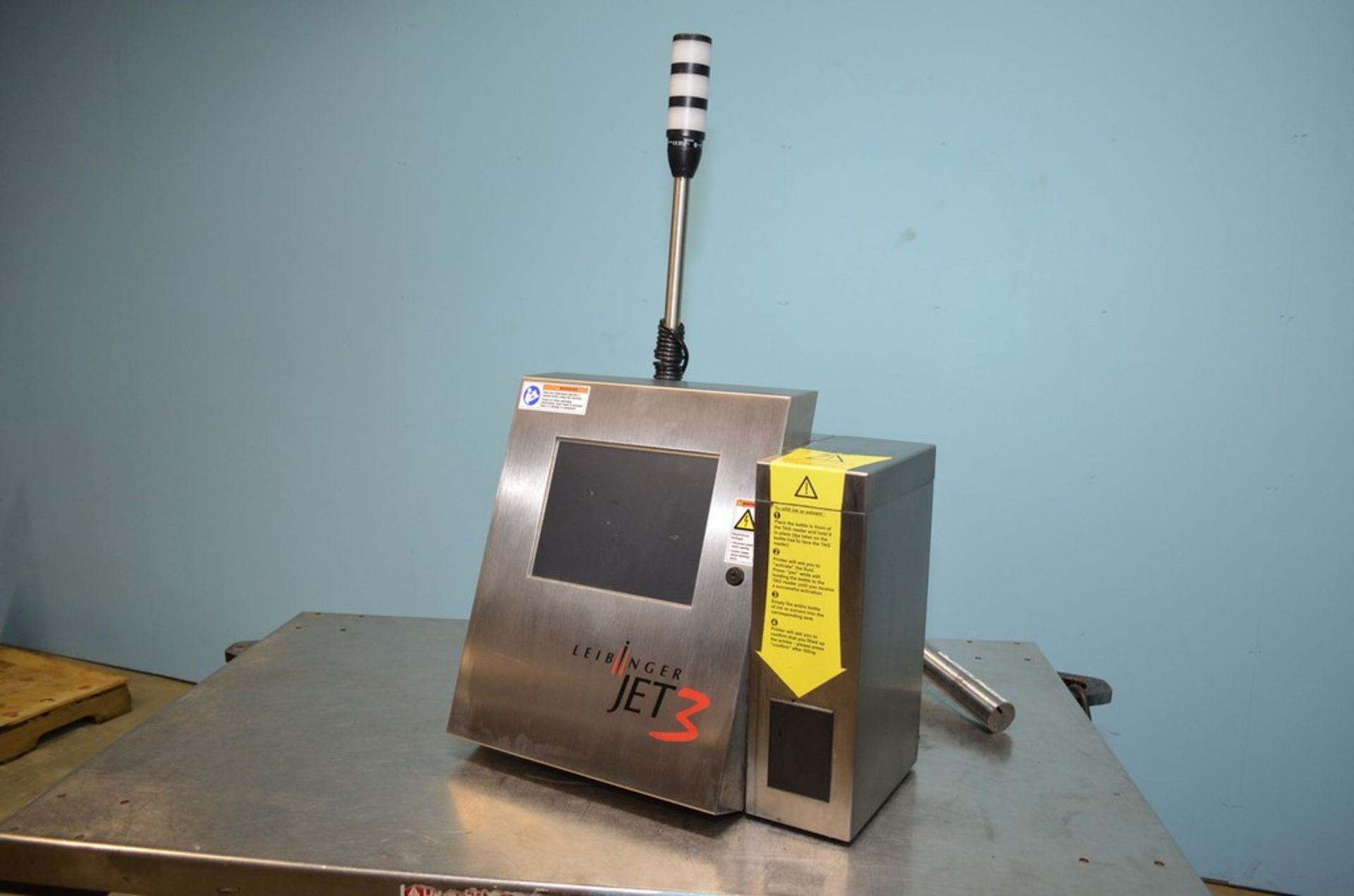 Leibinger Jet3 Ink Jet Coder. Printing Speed up to 21.65 Feet Per Second (10 CPI). Printing Height - Image 2 of 7