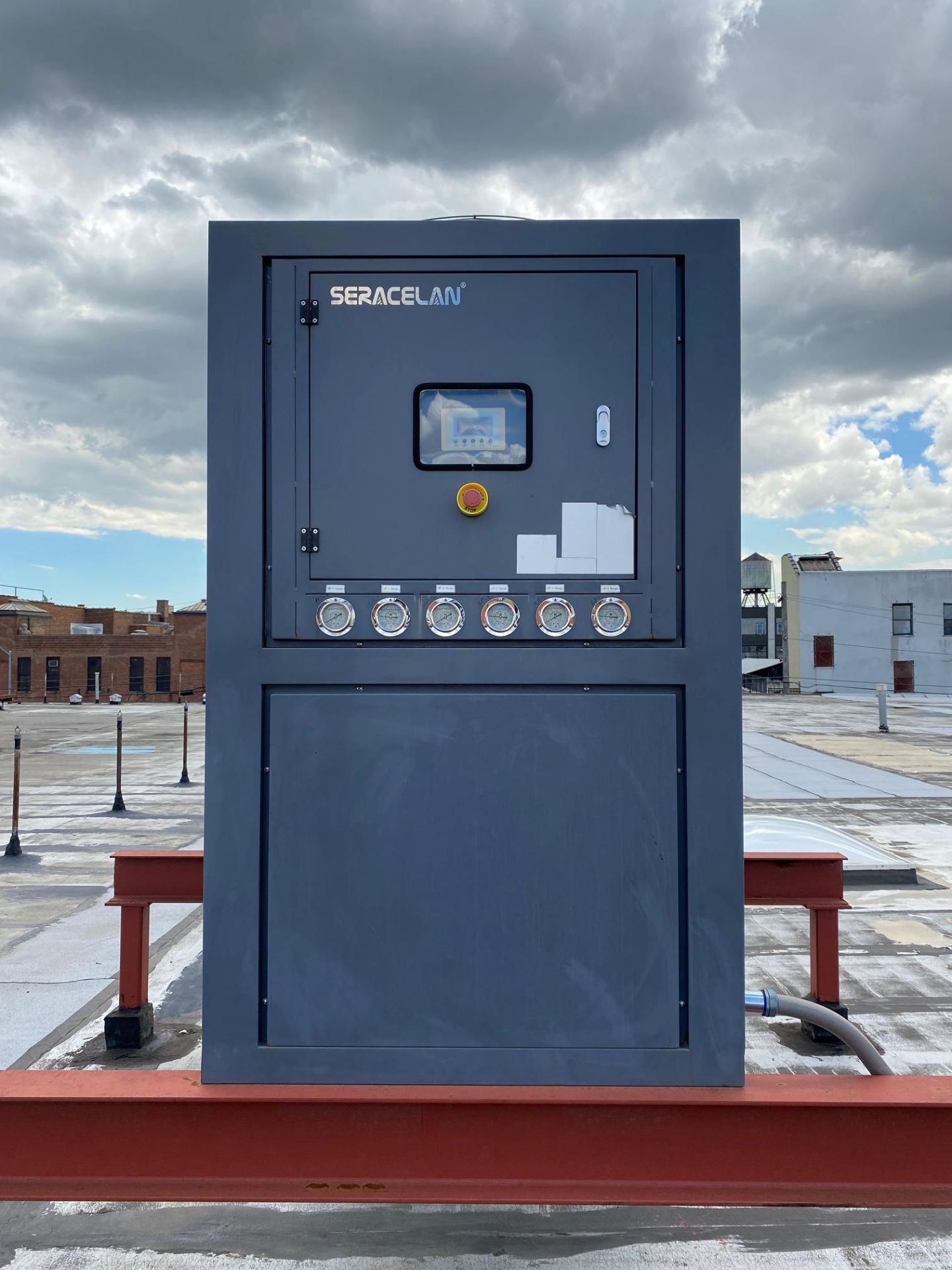 Seracelan ZFQ20113 Roof Mounted Chiller with Emerson Copeland Scroll Compressor Model