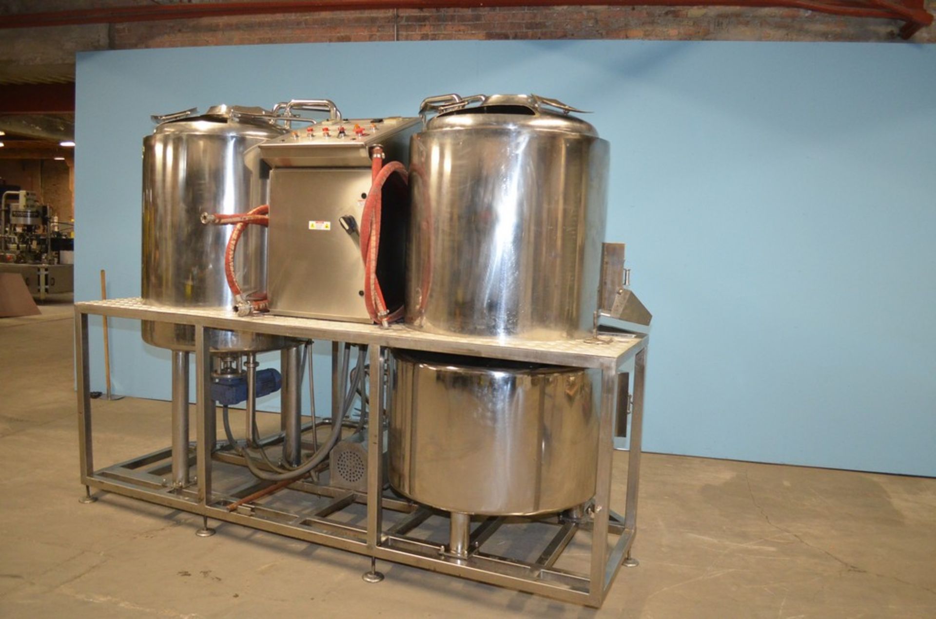 3.5BBL Allied Beverage Tanks Complete 3.5 BBL S/S Brewhouse System - Image 2 of 27