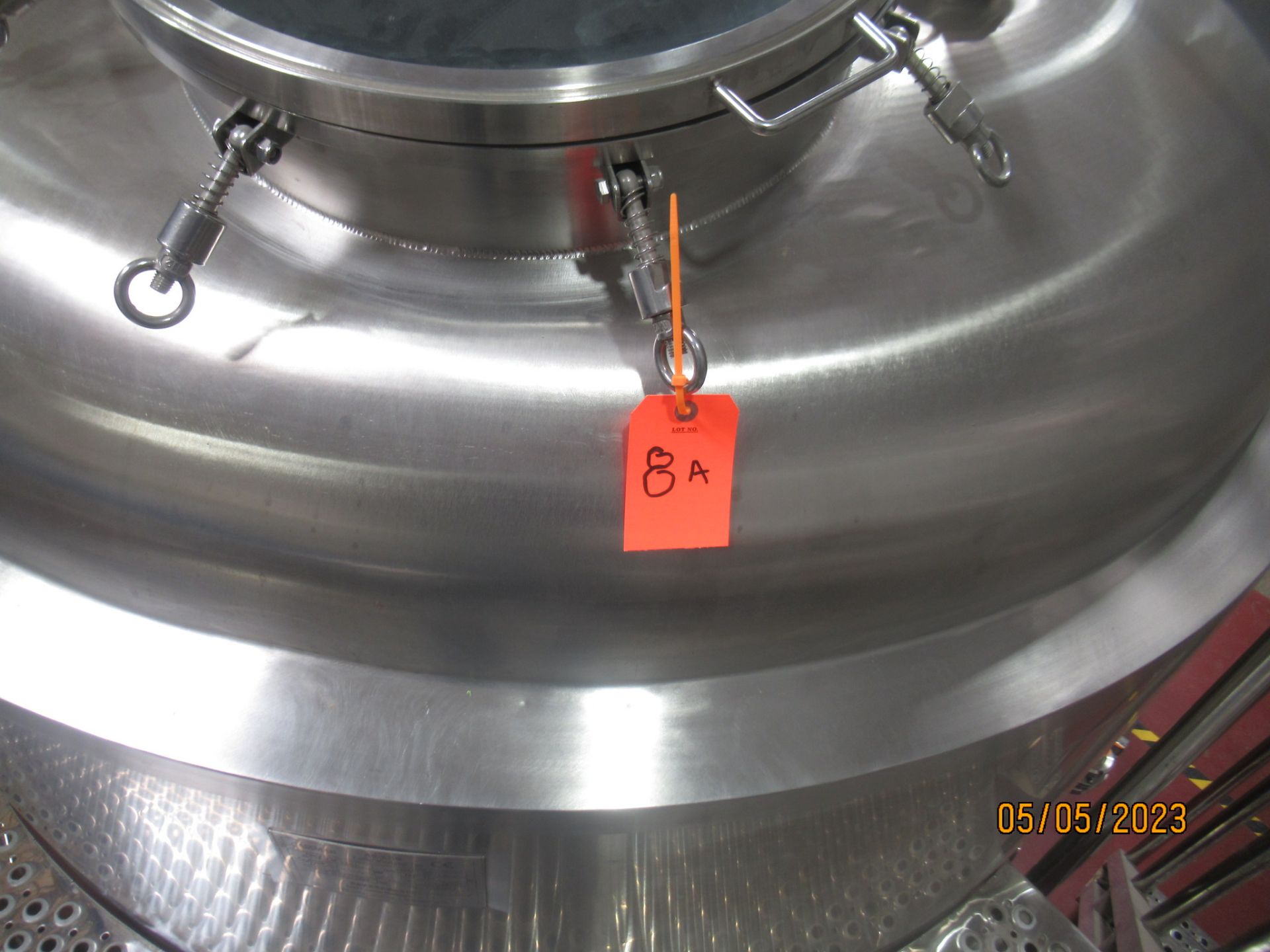 2000 Liter Capacity Jinan Cassman CM2000L Stainless Steel Jacketed Kettle/ Whirlpool Tun with
