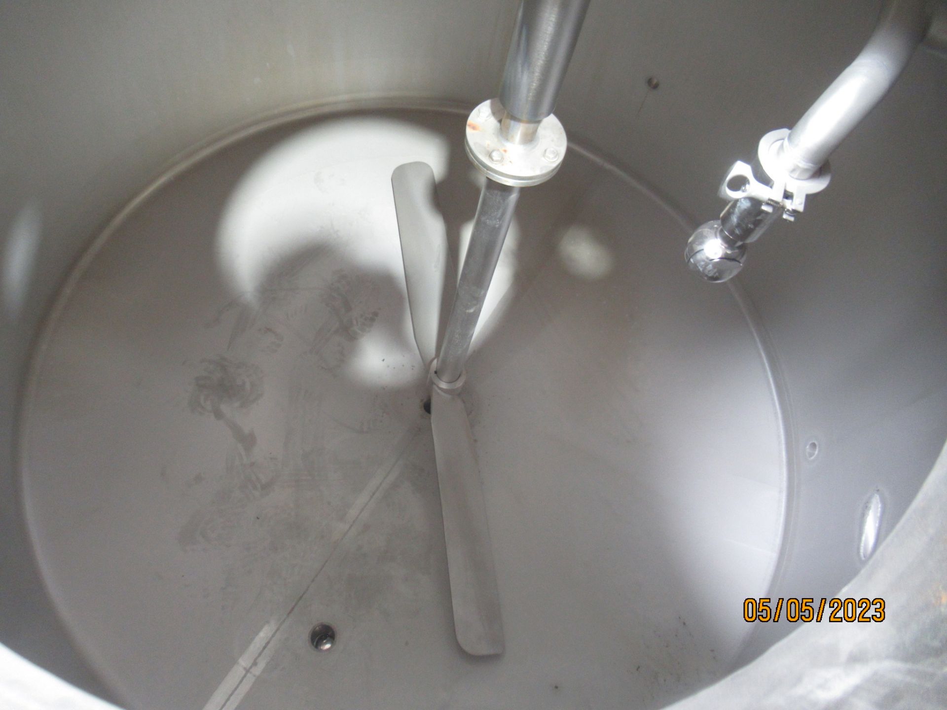 2000 Liter Capacity Jinan Cassman CM2000L Stainless Steel Jacketed Kettle/ Whirlpool Tun with - Image 2 of 4