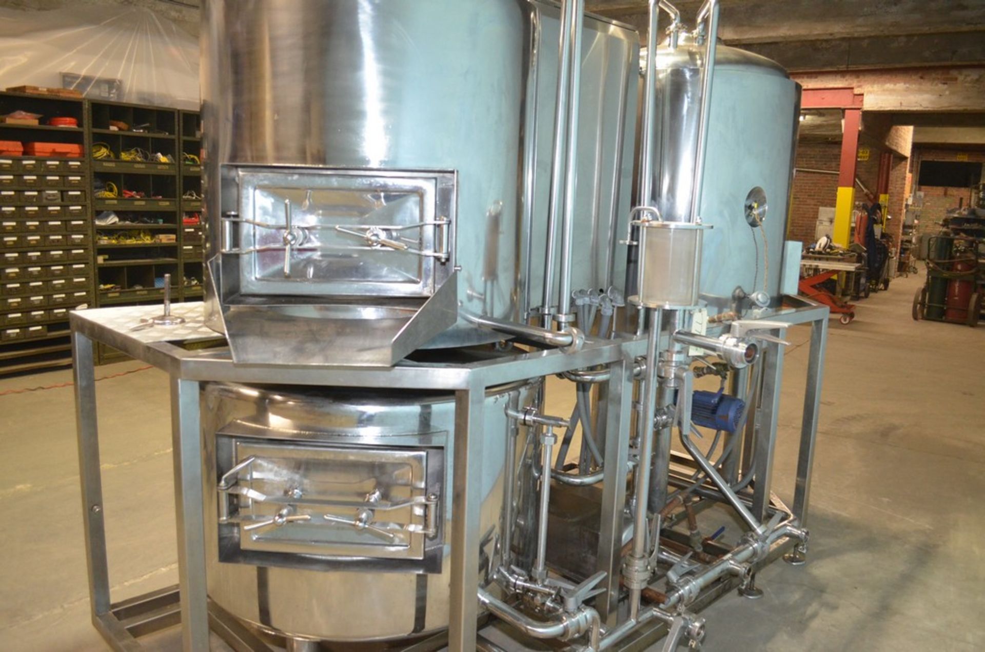 3.5BBL Allied Beverage Tanks Complete 3.5 BBL S/S Brewhouse System - Image 12 of 27