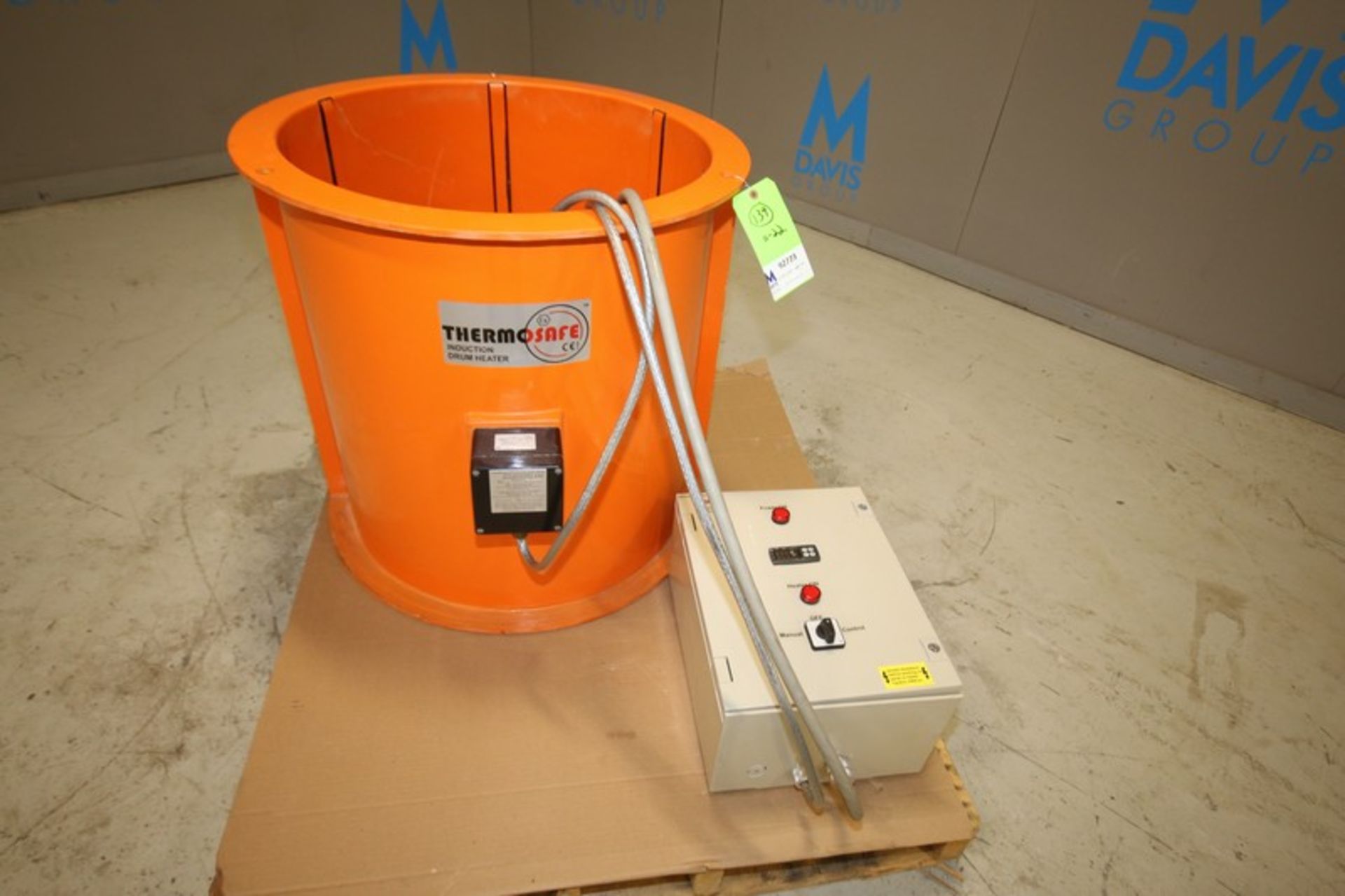 Thermo Safe Induction Drum Heater SN 2894, with Controller, 240V (INV#92773) (Located @ the MDG