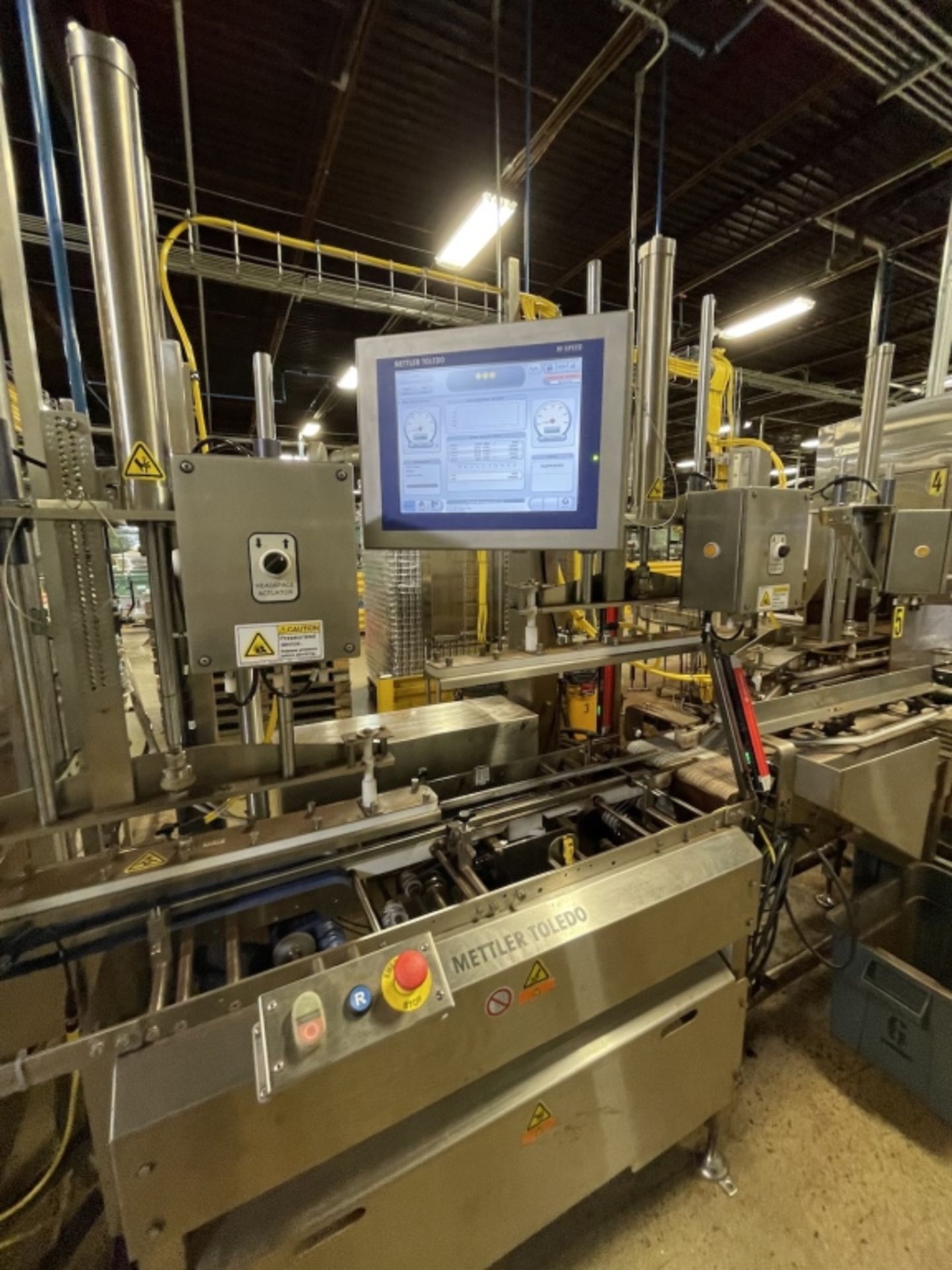 METTLER TOLEDO CONVEYORIZED CHECK WEIGHER, MODEL C3570 CM9400 XS, S/N 190282, (2019 MFG)(COST IN - Image 3 of 11