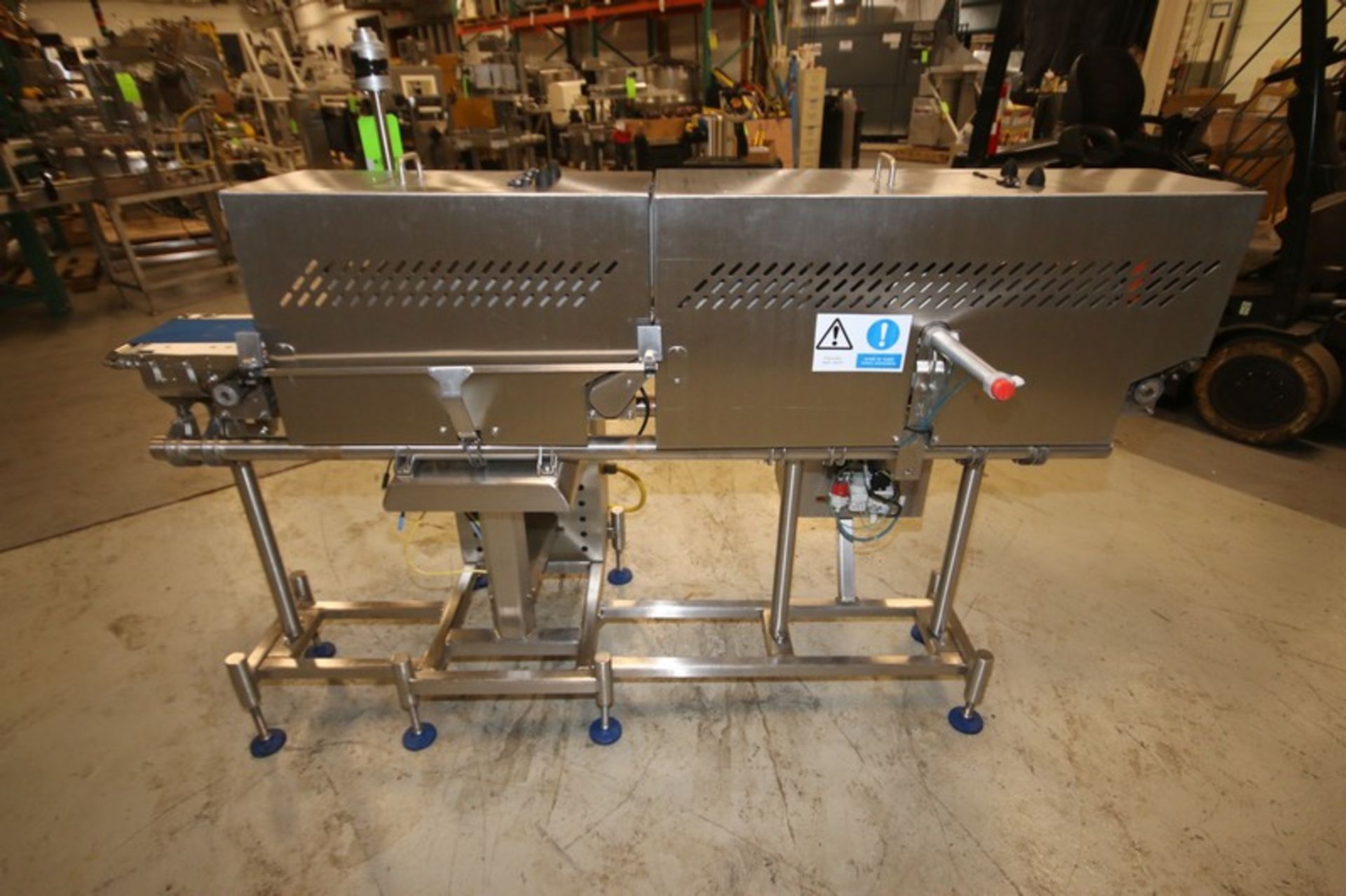 2018 Loma S/S Checkweigher, Model CW3, SN BCW70475-4250 3D, with 80" L x 39" H Conveyor, 8" W - Image 3 of 8
