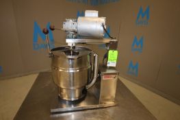 Groen 20 Quart Electric Countertop Steam Jacketed S/S Kettle, Model TDB/7-20, Max WP 50 psi @300° F,