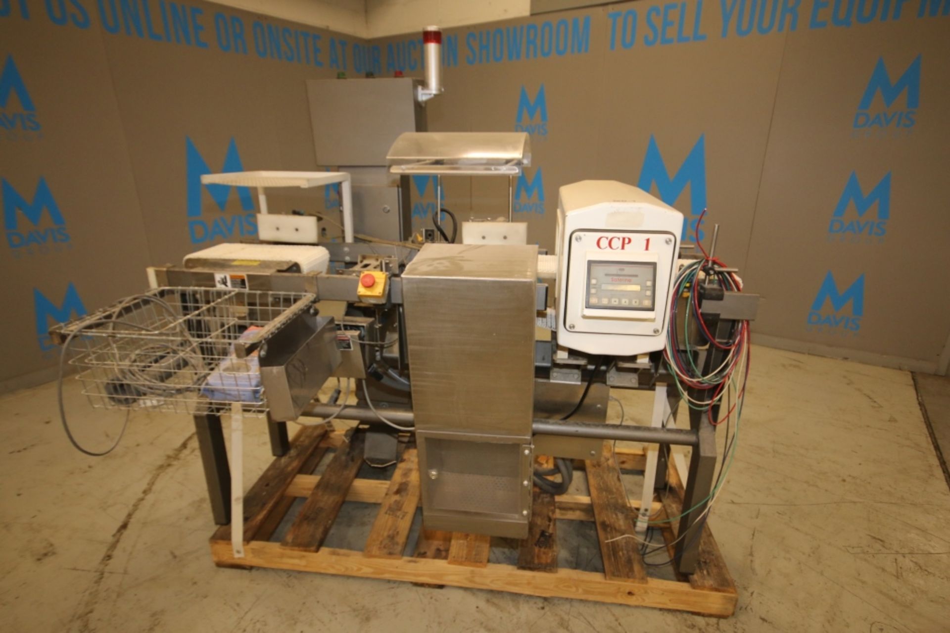 Mettler Toledo / Safeline Checkweigher / MetalDetector System, Checkweigher - Model MM, S/N