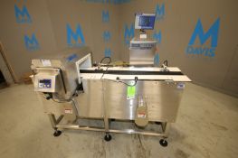 2011 Lock Weighcheck S/S Metal Detector/Check-Weigher, Model CC2500 WEIGHCHECK-CHAIN, SN LIS1105-