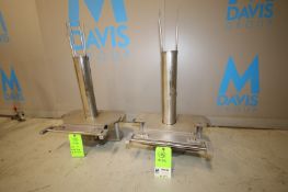 Lot of (2) of Matrix VFFS Forming Tube 3.25"Round Shaped (INV#89040) (Located @ the MDG Showroom