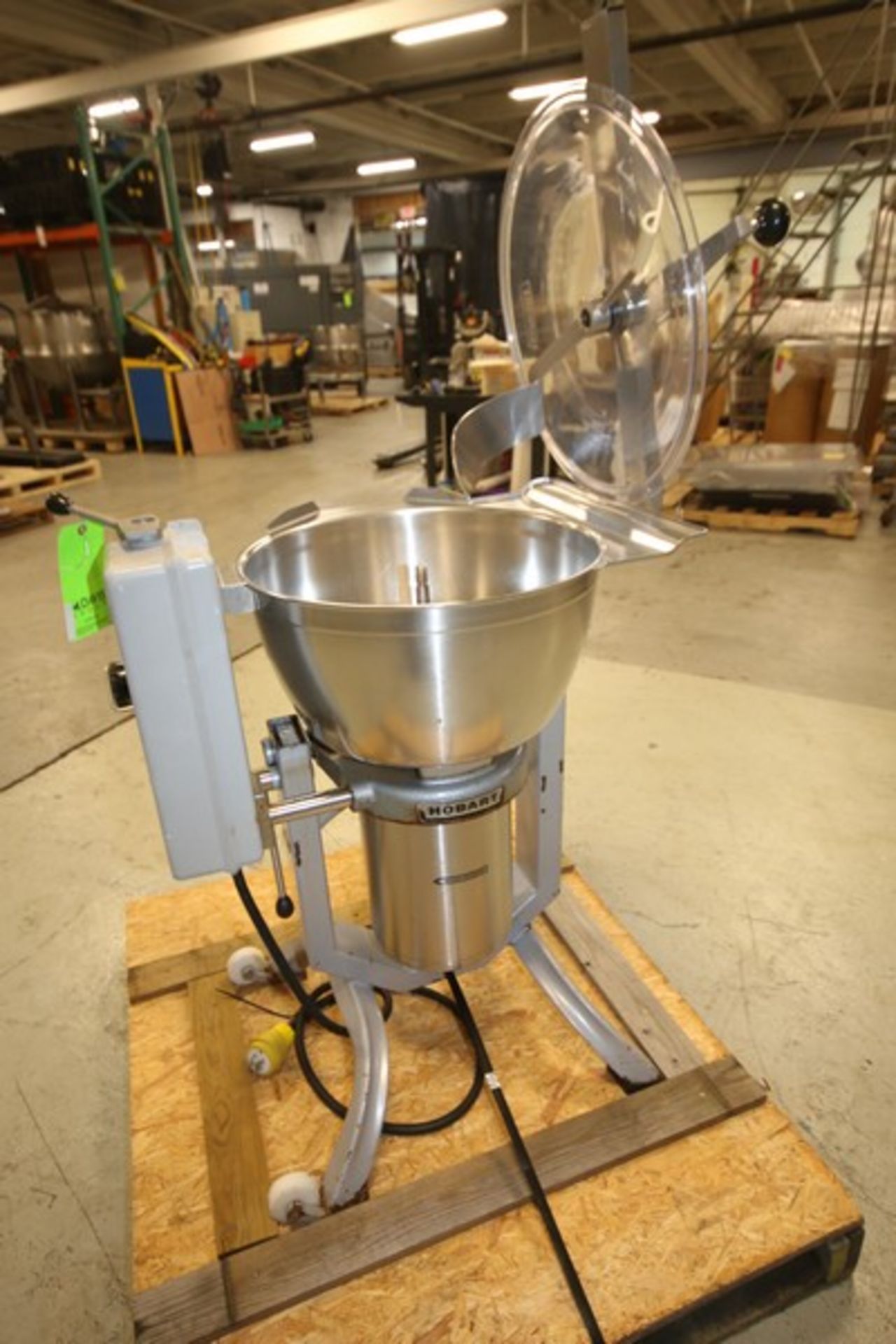 Hobart 45 Qt. S/S Vertical Cutter / Mixer, Model HCM450, Suffix 62, SN 31-1555-370, 5 hp Motor, - Image 4 of 7