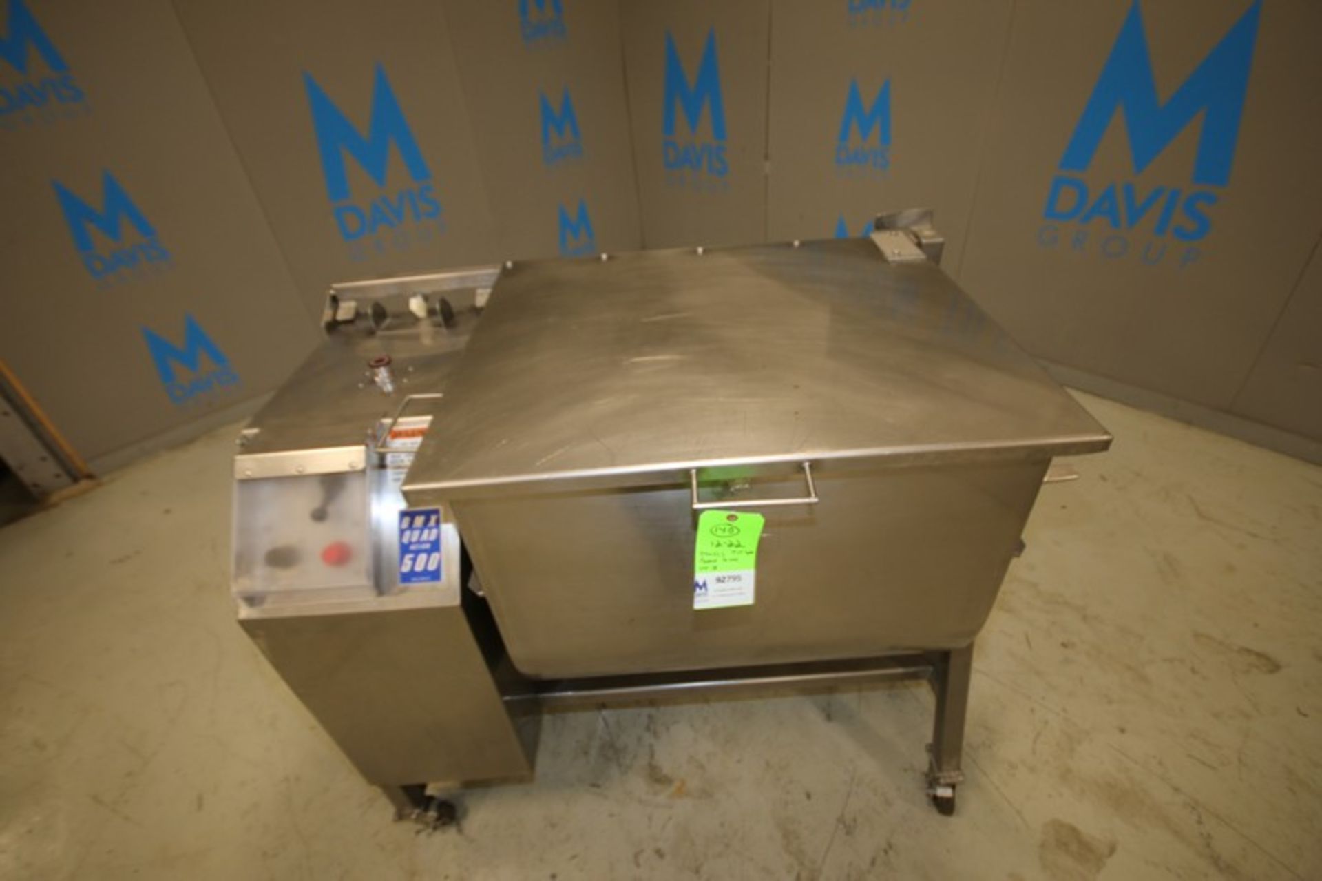 Daniels 500 lb. S/S Paddle Mixer, Model DMX Quad Action 500, with 33" L x 25" W x 28" H Inside - Image 3 of 8