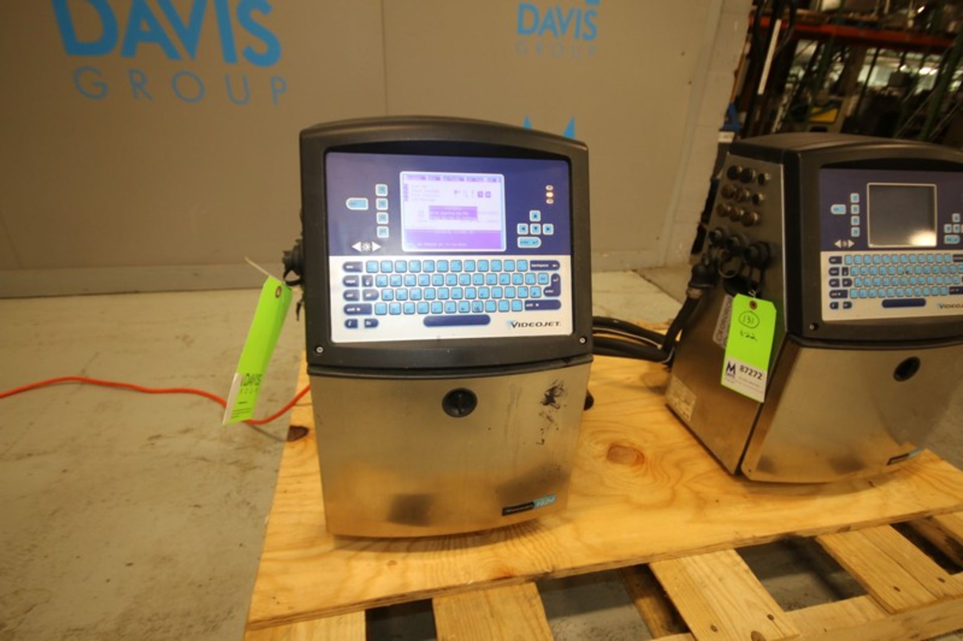 Videojet Inkjet Coder with (1) Head, Model 1620, SN 1326802C23WD, Single Phase (INV#87271)(Located @