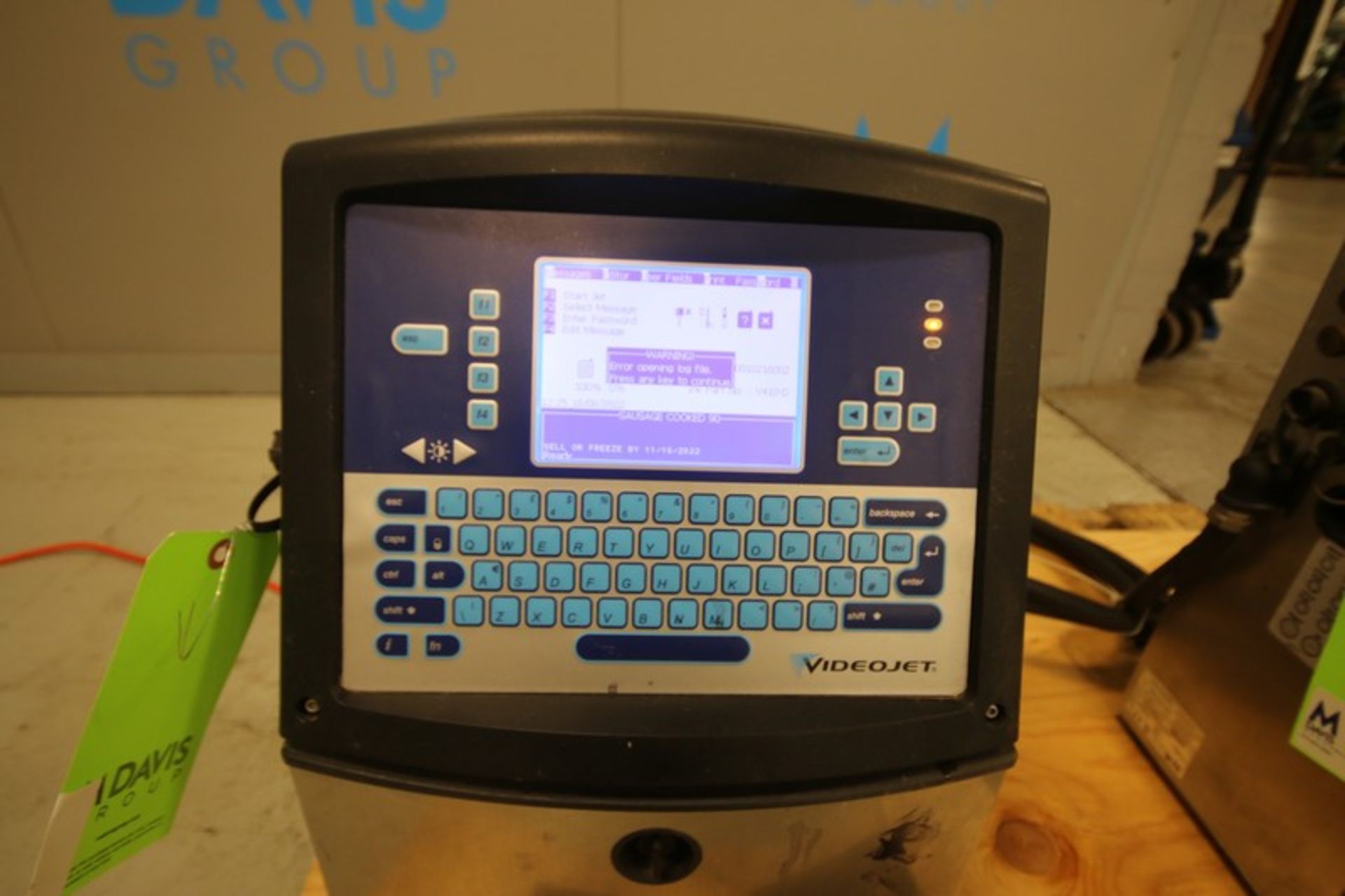 Videojet Inkjet Coder with (1) Head, Model 1620, SN 1326802C23WD, Single Phase (INV#87271)(Located @ - Image 2 of 4