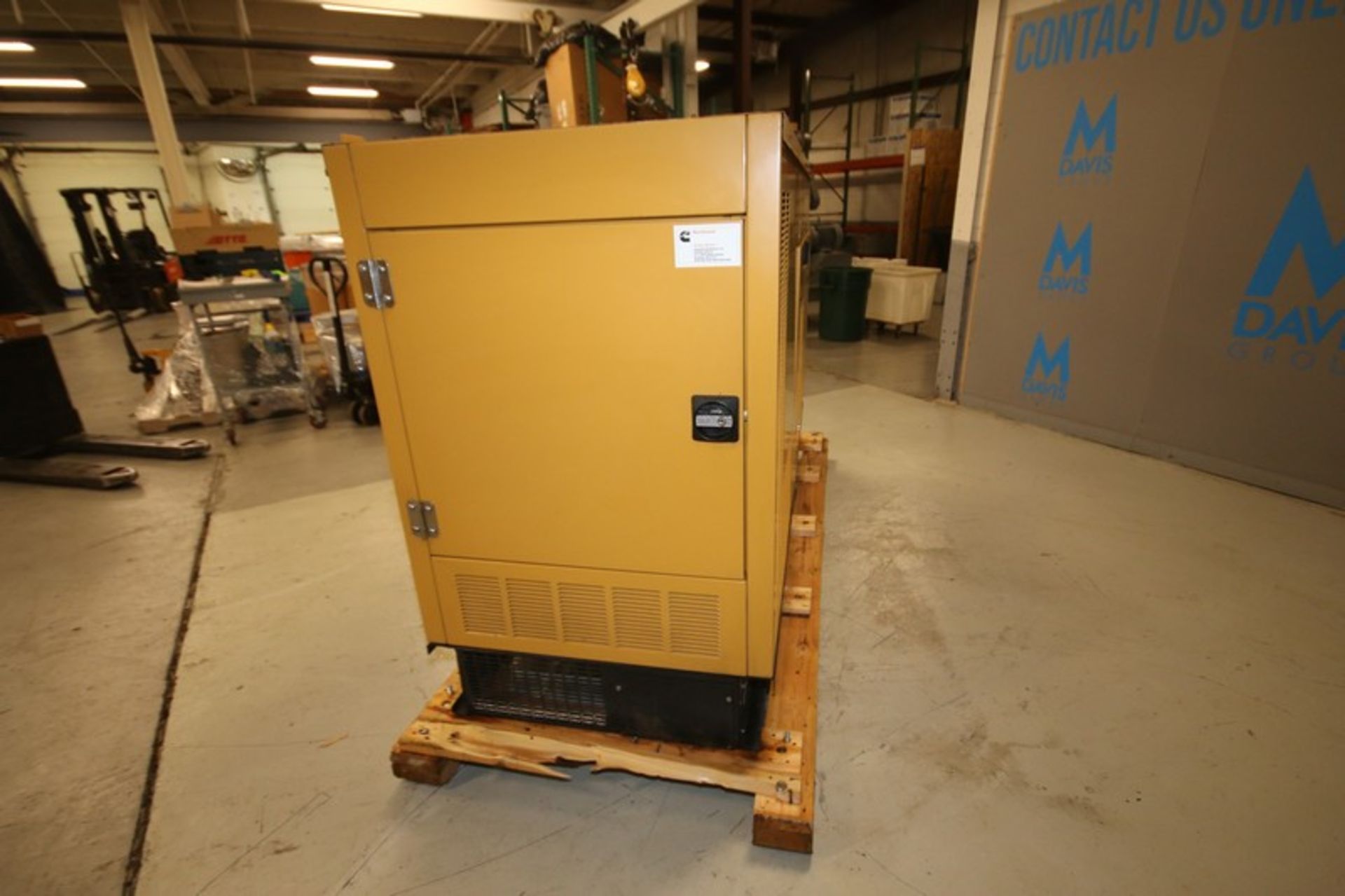 Caterpillar / Olympian Natural Gas Generator,Model G100F1, SN D24870A, Amps 200A, A.C. Synchronous - Image 2 of 13