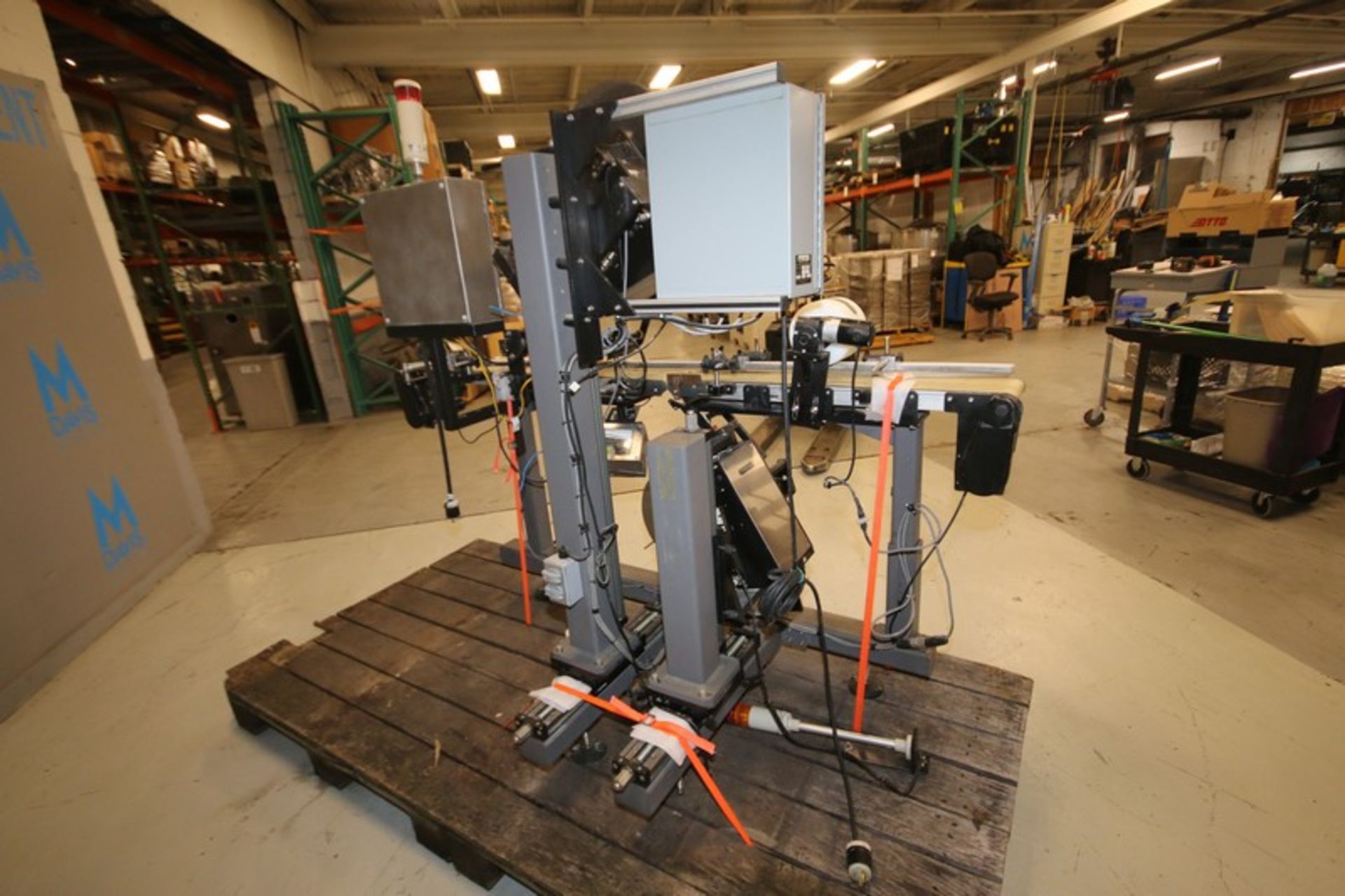 Code-In-Motion / Versapply In-Line Labeler,Model VA 1022-06040603, SN 0707-503-3, with (2) Heads - Image 6 of 12