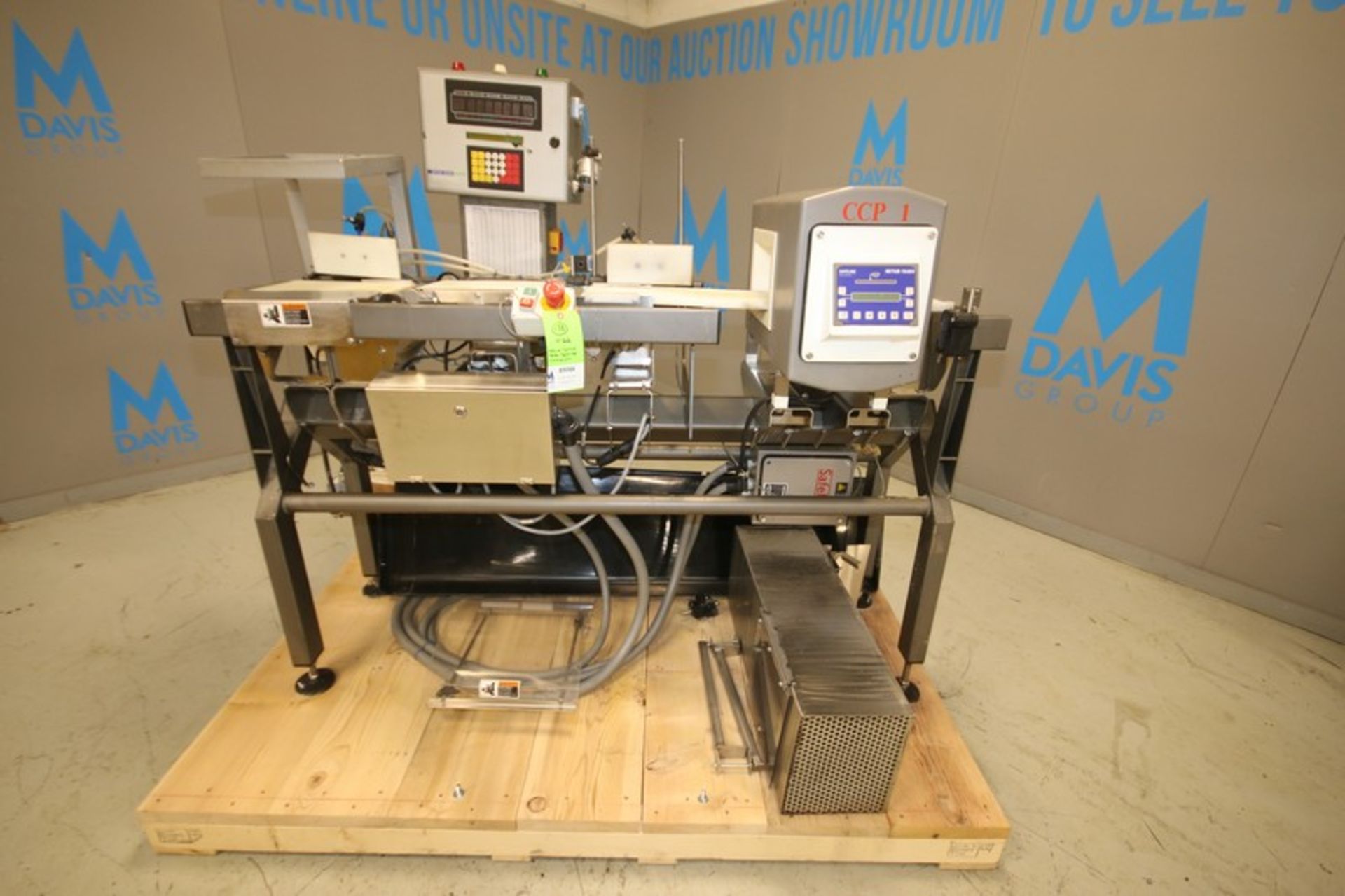 Mettler Toledo / Safeline Checkweigher / Metal Detector System, Checkweigher - Model #MM, S/N S