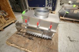 25" L x 12" W x 20" H S/S Rotary Feeder(INV#88514)(Located @ the MDG Auction Showroom in Pgh., PA)(