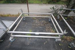 67" L x 54" W x 21" H Portable S/S Rack(INV#88524)(Located @ the MDG Auction Showroom in Pgh., PA)(