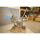 S/S Powder Bag Dump Station with42" L x 24" W x 26" D Tank, 6" Auger with (2) Drives, (Note: