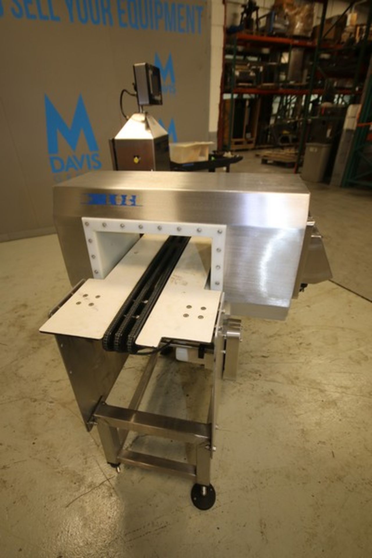 2010 Lock Weighchek S/S Metal Detector / Check-Weigher, Model CC2500 WEIGHCHECK-CHAIN, SN LIS1002- - Image 2 of 9