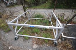 63" L x 63" W x 32" H S/S Portable Rack(INV#88523)(Located @ the MDG Auction Showroom in Pgh., PA)(